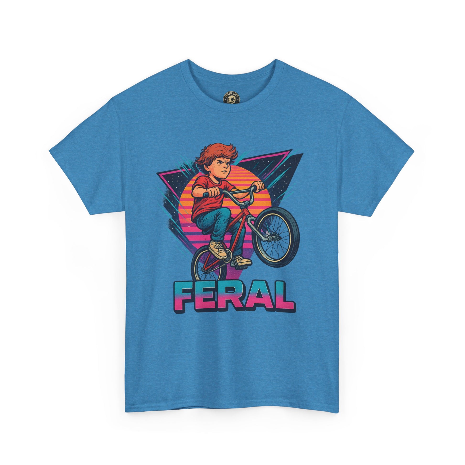 Feral BMX Adventure Tee – Ride Wild in Retro Style