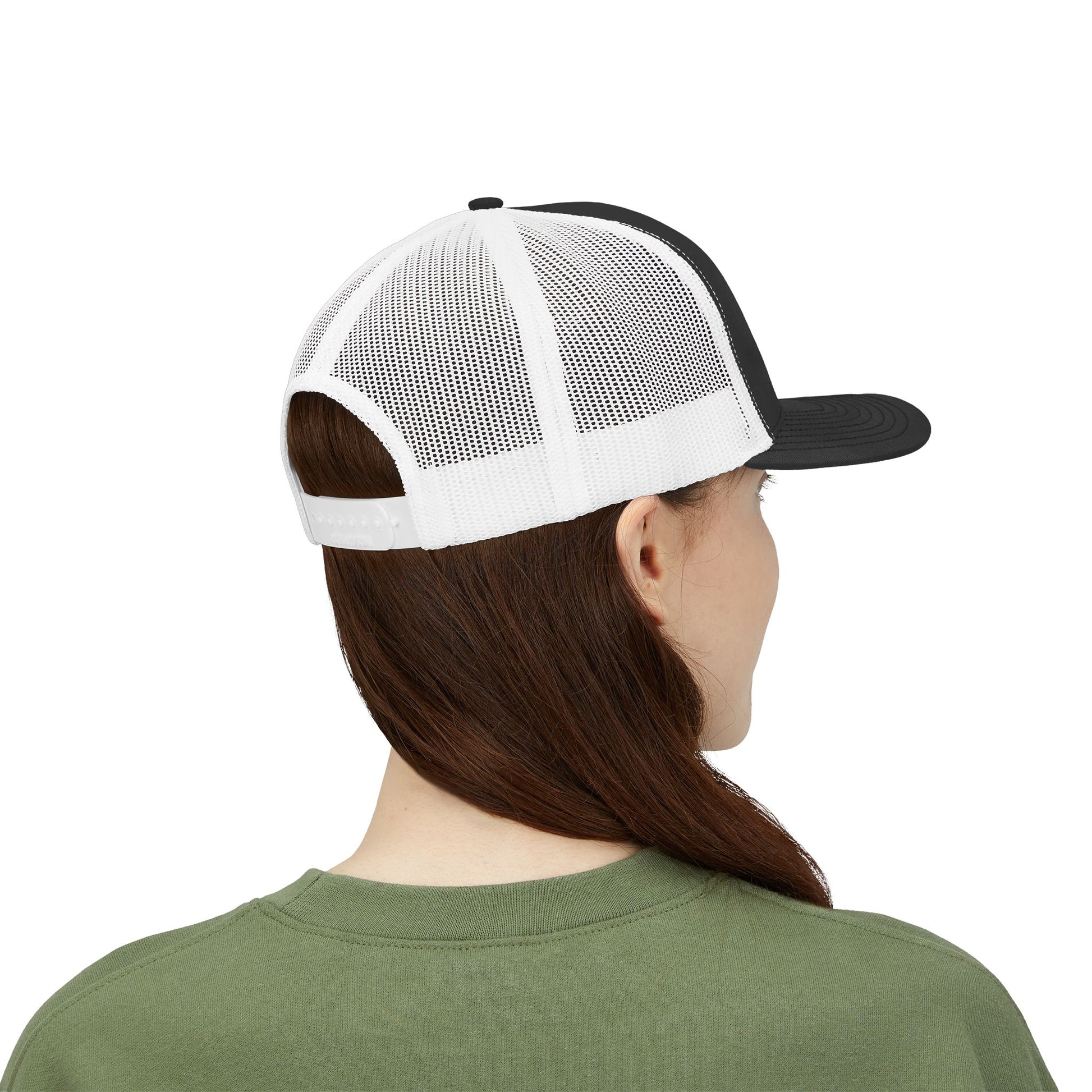 Trash Cult Supply Co. Trucker Hat – Embroidered Logo Snapback Cap