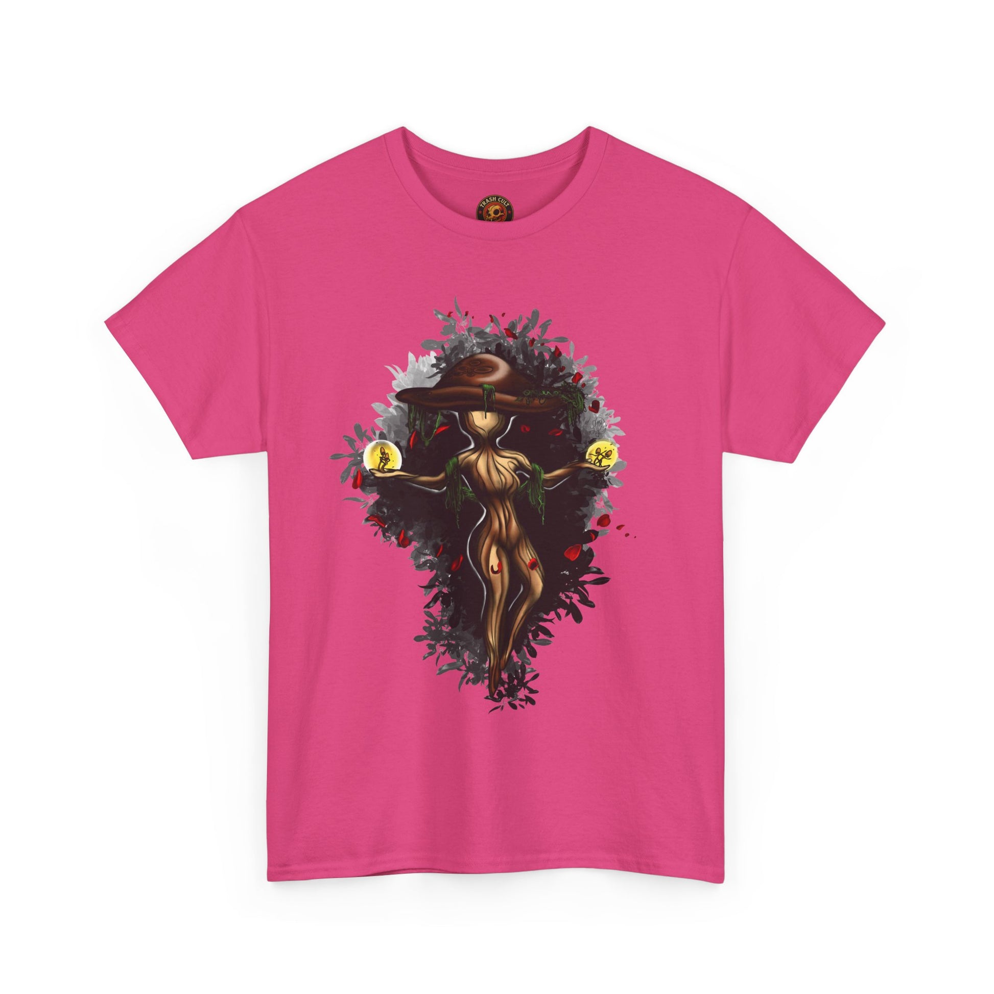 Mushroom Spirit T-Shirt – Lara Davenport x Trash Cult Supply Co. Collab (Gildan 5000)