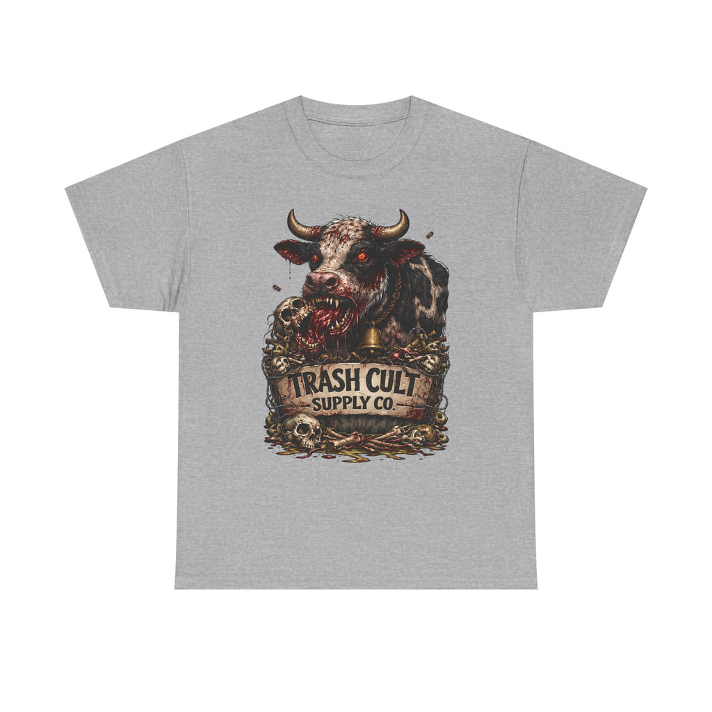 Trash Cult Supply Co. Cow Skull Tee