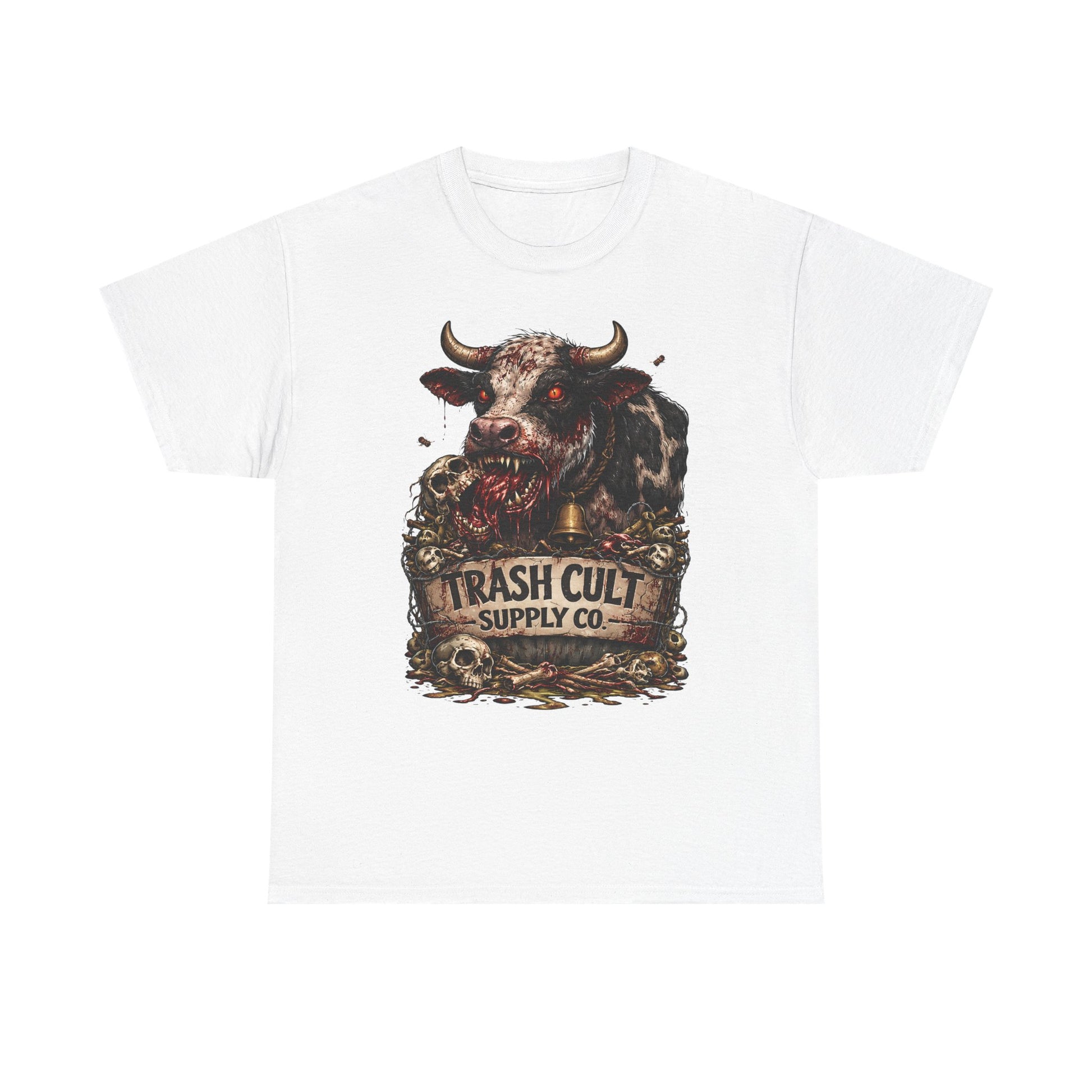 Trash Cult Supply Co. Cow Skull Tee