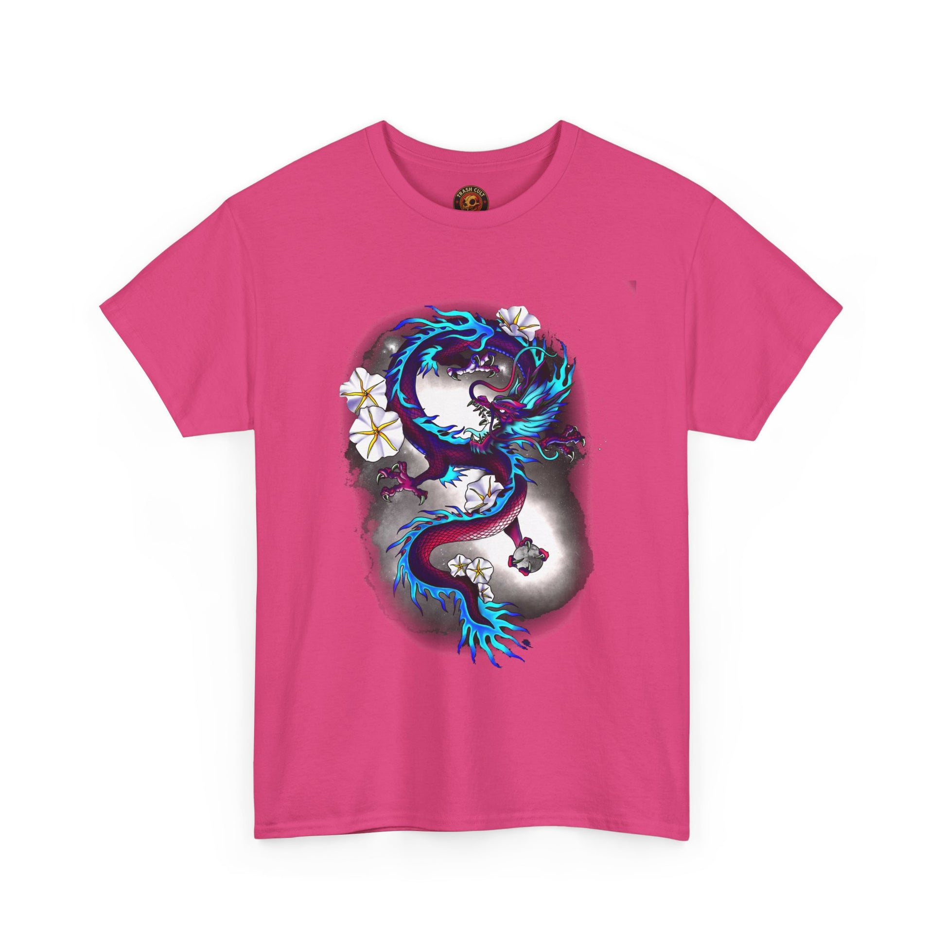 Electric Dragon Tattoo T-Shirt – Lara Davenport x Trash Cult Supply Co. Collab (Gildan 5000)