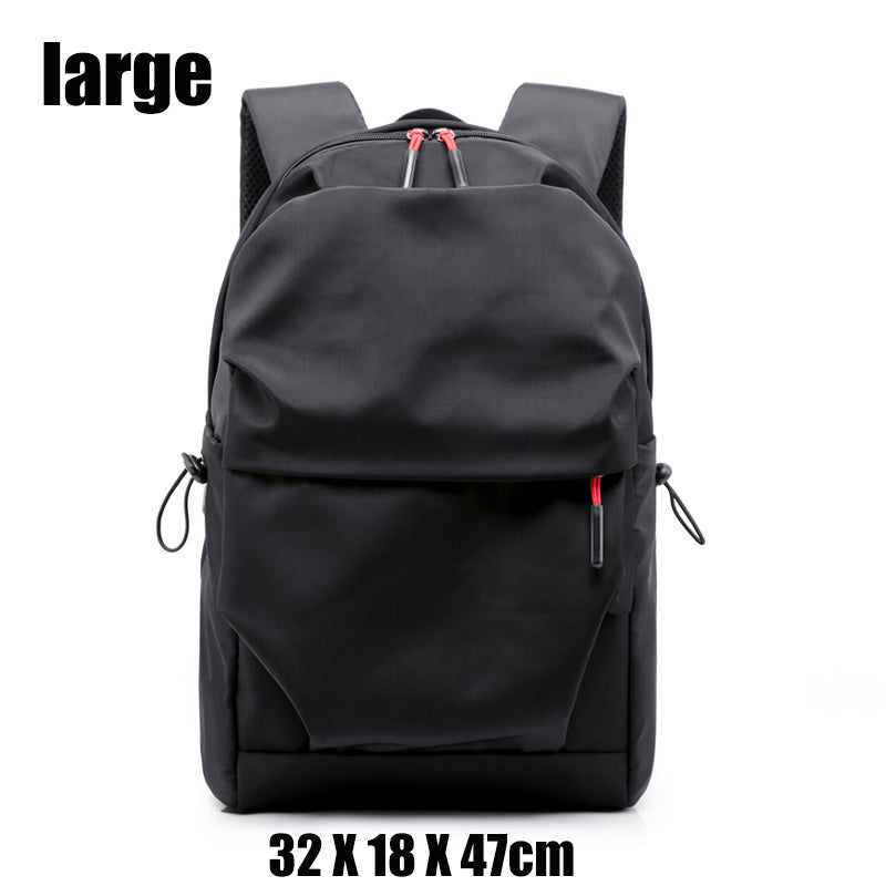 Minimalist Nylon Backpack – Lightweight Laptop Bag for School, Work & Travel – Unisex Casual Daypack