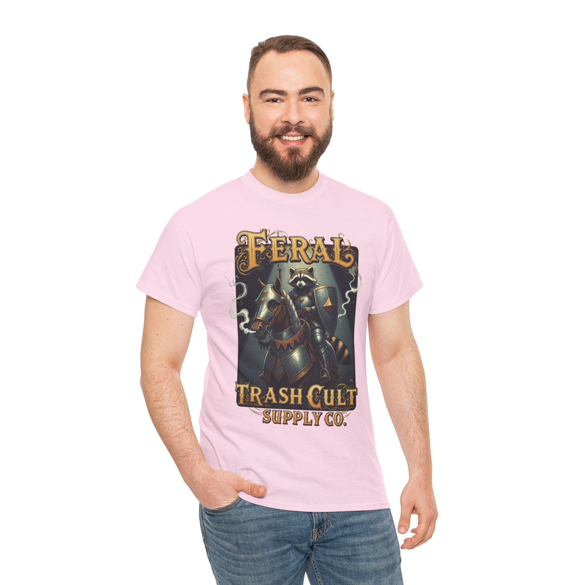 Feral Trash Cult Tee, Unisex Graphic Tee, Cool T-Shirt, Unique Funny Apparel, Gift for Eco Warriors, Casual Wear, Festival Clothing