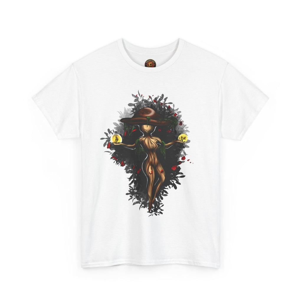 Mushroom Spirit T-Shirt – Lara Davenport x Trash Cult Supply Co. Collab (Gildan 5000)