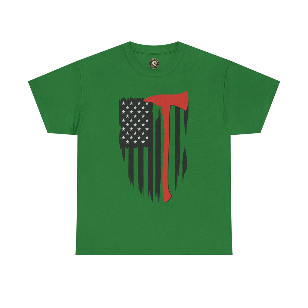American Pride Unisex Heavy Cotton Tee, Casual Shirt, Graphic Tee, Gift for Him, Independence Day Apparel