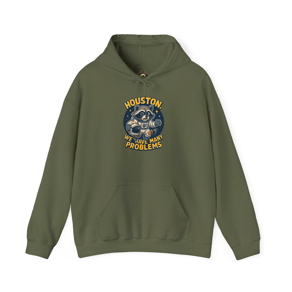 Houston Problems Hoodie, Unisex Sweatshirt, Space Lover Gift, Cozy Hoodie for Stargazing, Funny Sweatshirt for Astronaut Fans