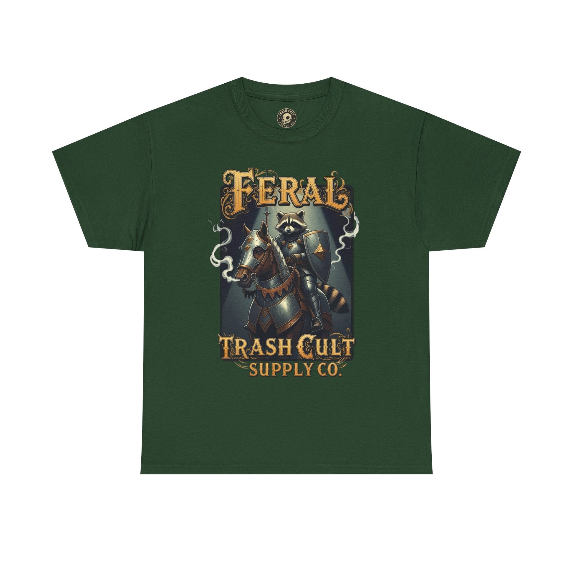 Feral Trash Cult Tee, Unisex Graphic Tee, Cool T-Shirt, Unique Funny Apparel, Gift for Eco Warriors, Casual Wear, Festival Clothing