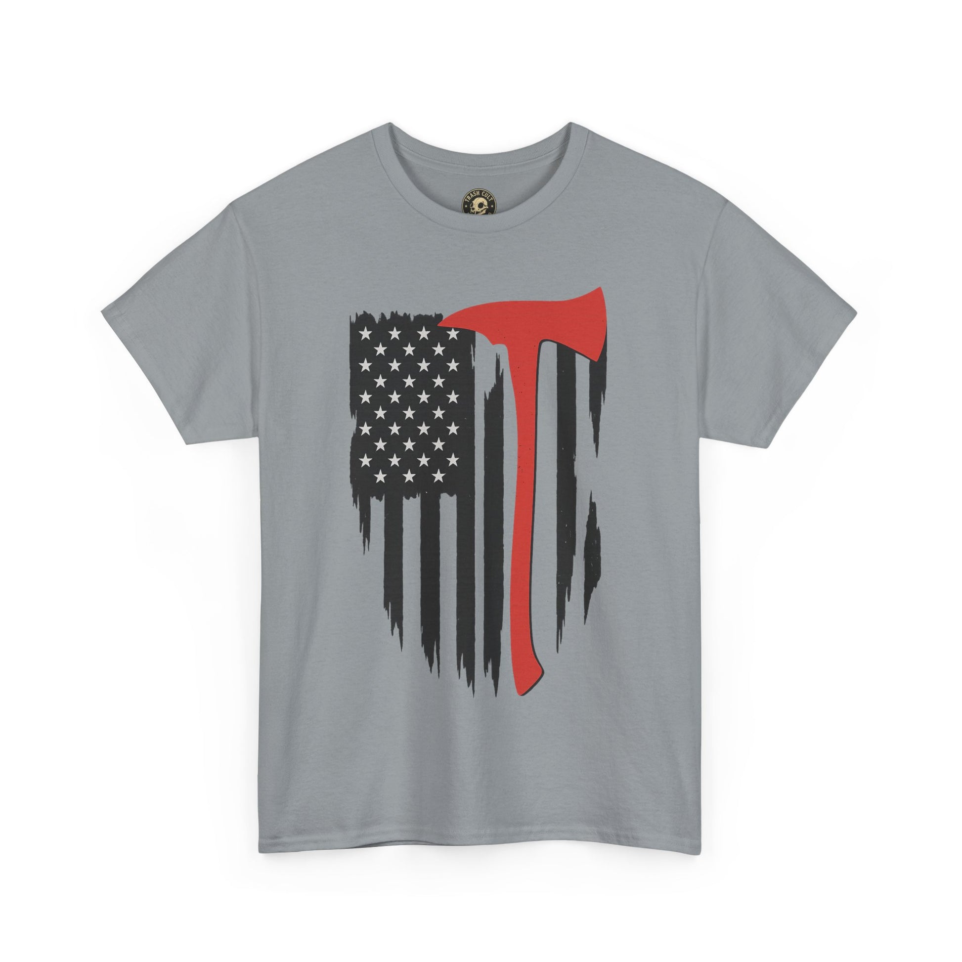 American Pride Unisex Heavy Cotton Tee, Casual Shirt, Graphic Tee, Gift for Him, Independence Day Apparel