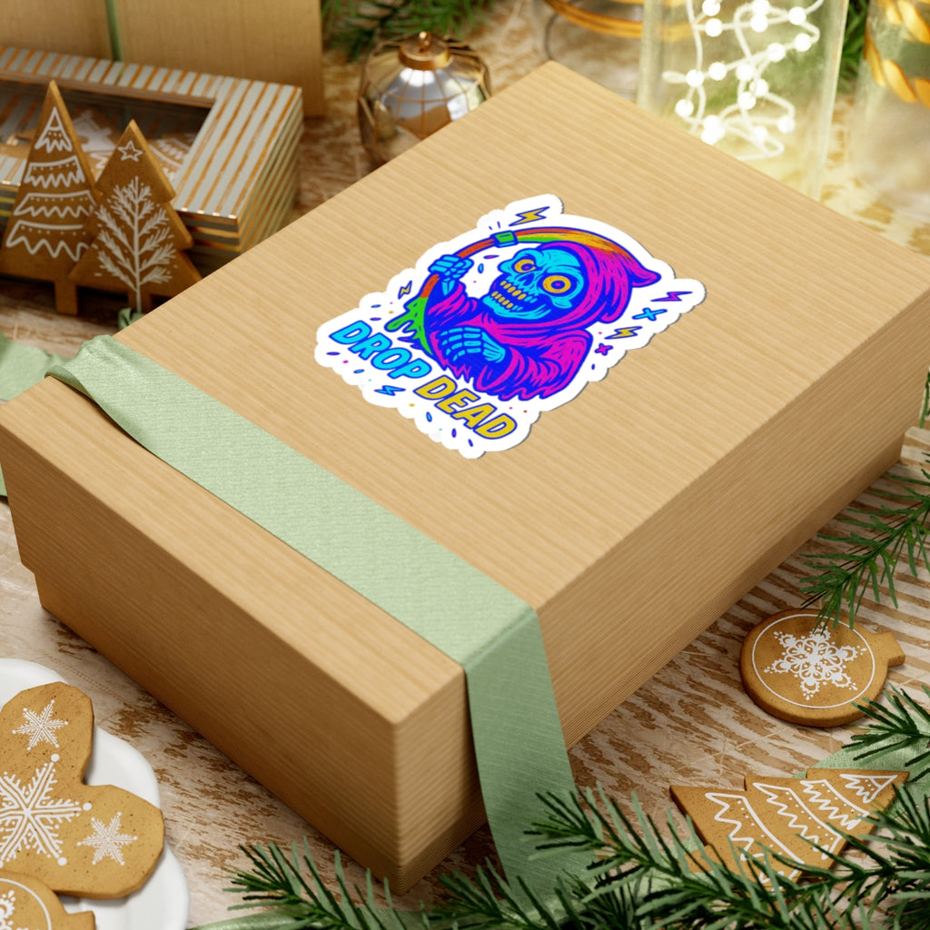 Drop Dead – Limited Edition Kiss Cut Sticker | Illuminasty Drop