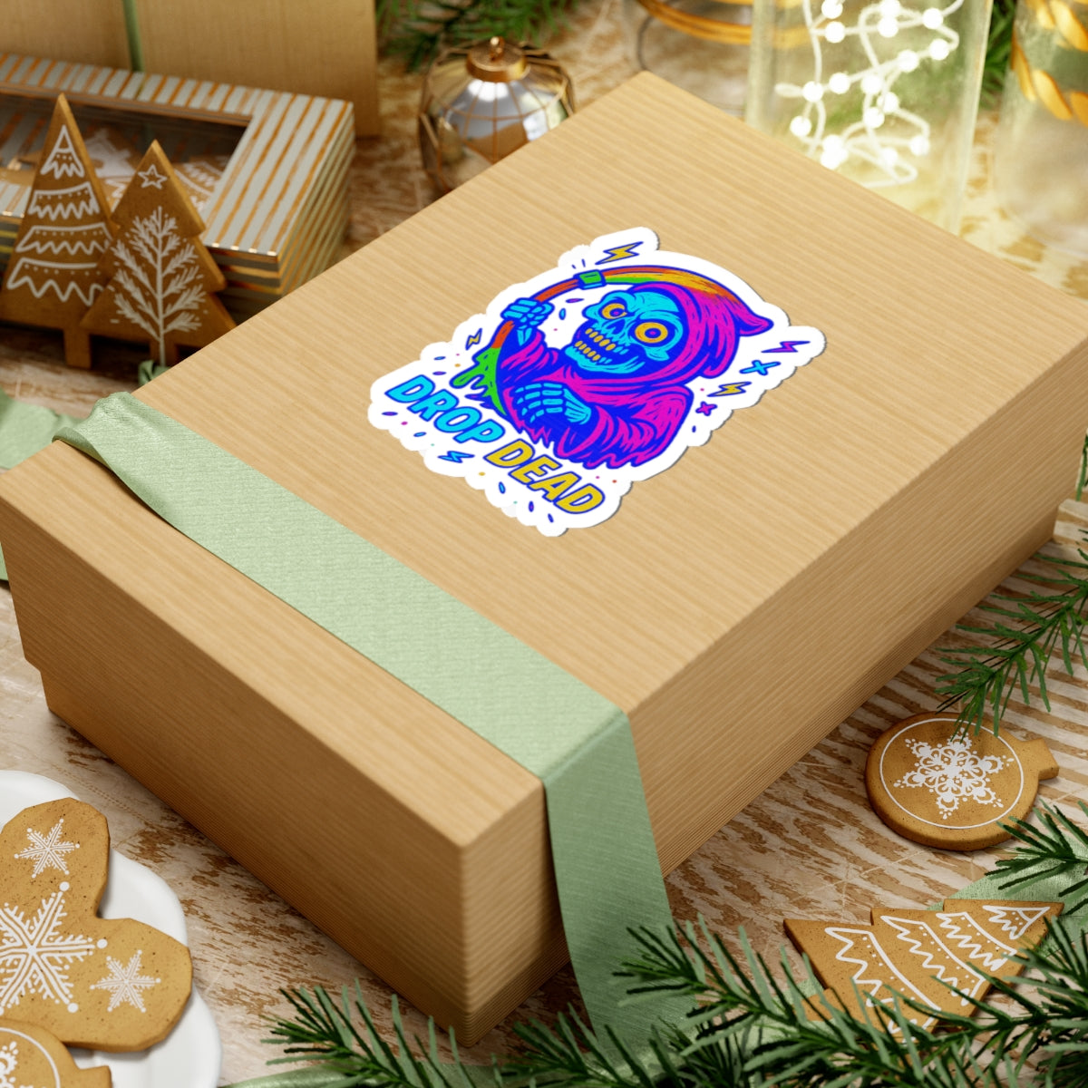 Drop Dead – Limited Edition Kiss Cut Sticker | Illuminasty Drop