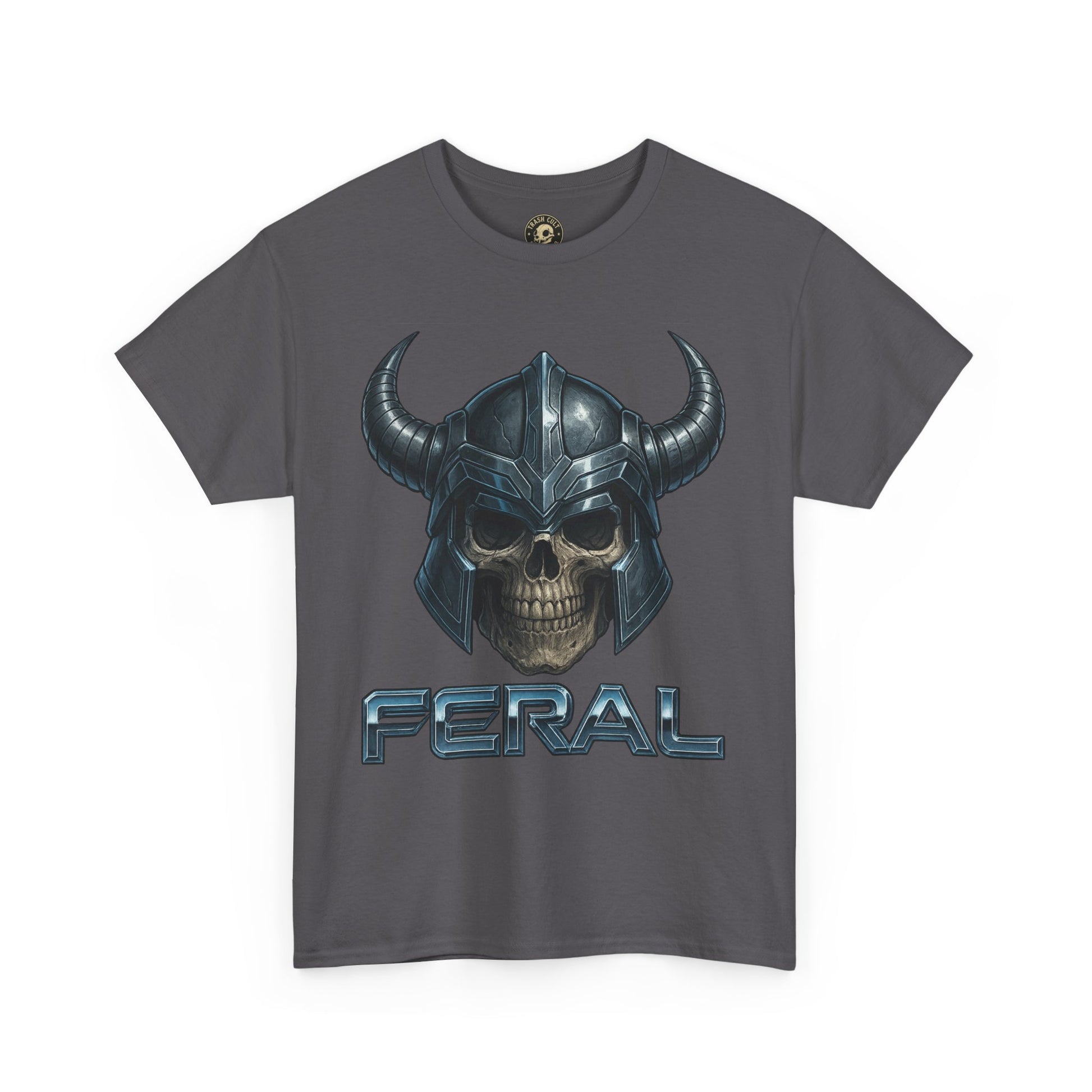 Feral Skull Graphic Tee, Unisex Cotton Shirt, Casual Wear, Gamer Apparel, Unique Gift for Fans