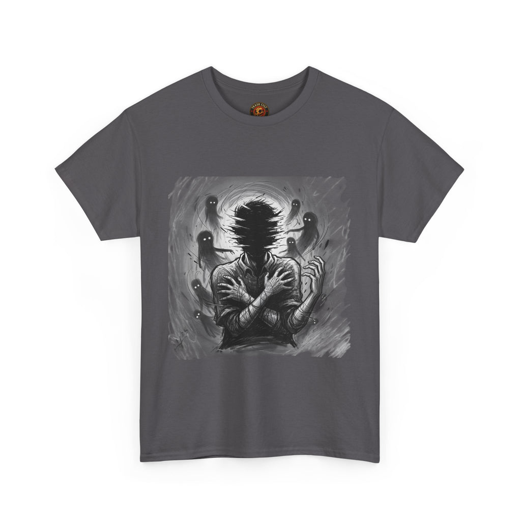 Xian Allen x Trash Cult Shirt – “Don’t Let Them In” | Ghost Spiral Emotional Horror Tee