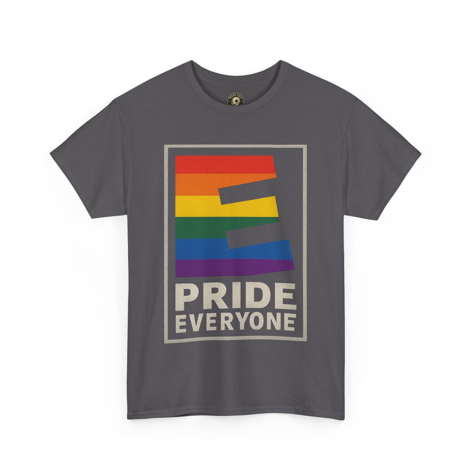 Pride “E for Everyone” T-Shirt – LGBTQ+ Inclusivity Graphic | Gildan 5000