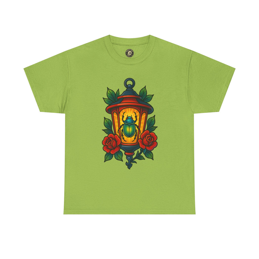 Vintage Lantern Beetle Unisex Heavy Cotton Tee - Eccentric Nature Lover Gift, 90s Aesthetic T-Shirt, Botanical Art Apparel, Summer [...]