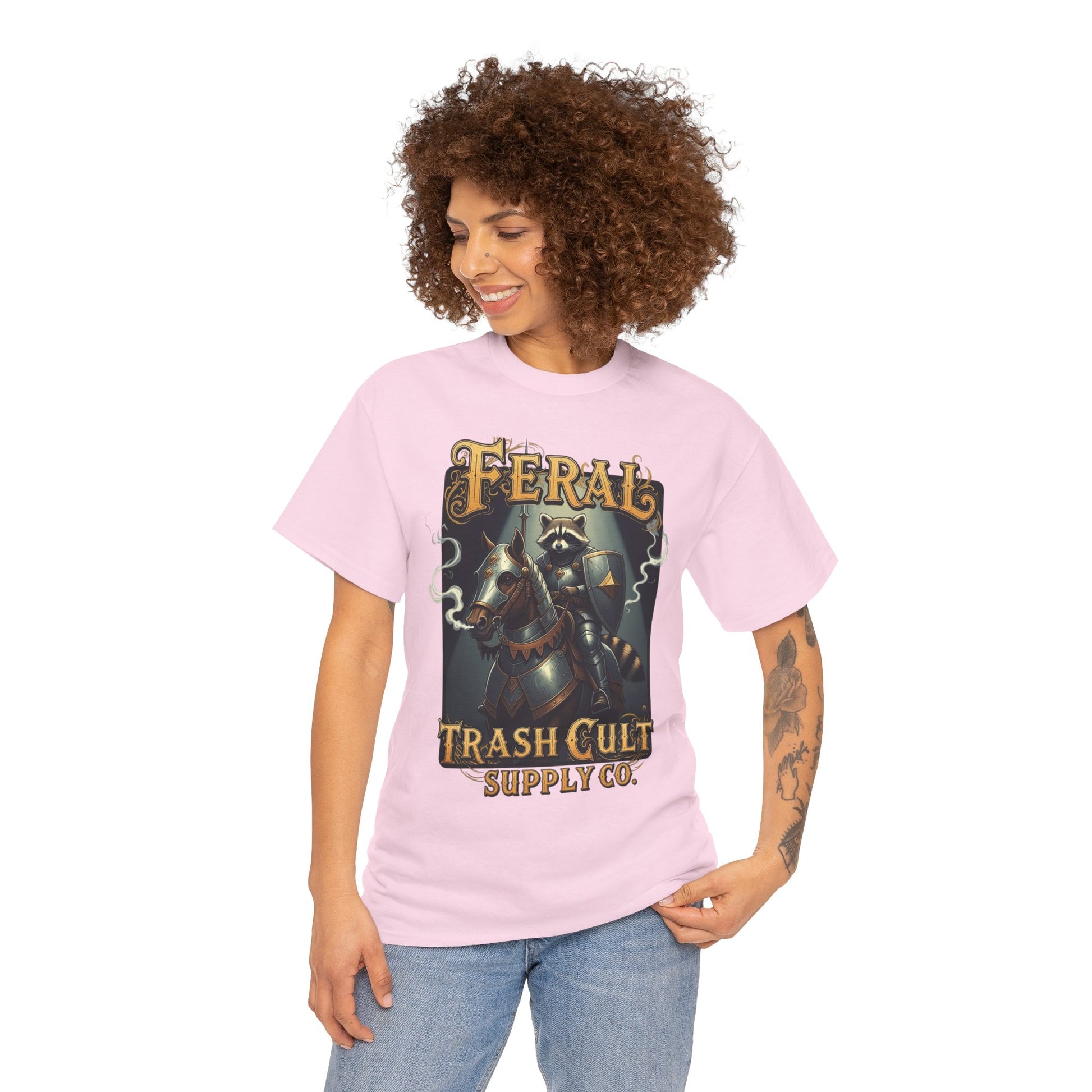 Feral Trash Cult Tee, Unisex Graphic Tee, Cool T-Shirt, Unique Funny Apparel, Gift for Eco Warriors, Casual Wear, Festival Clothing
