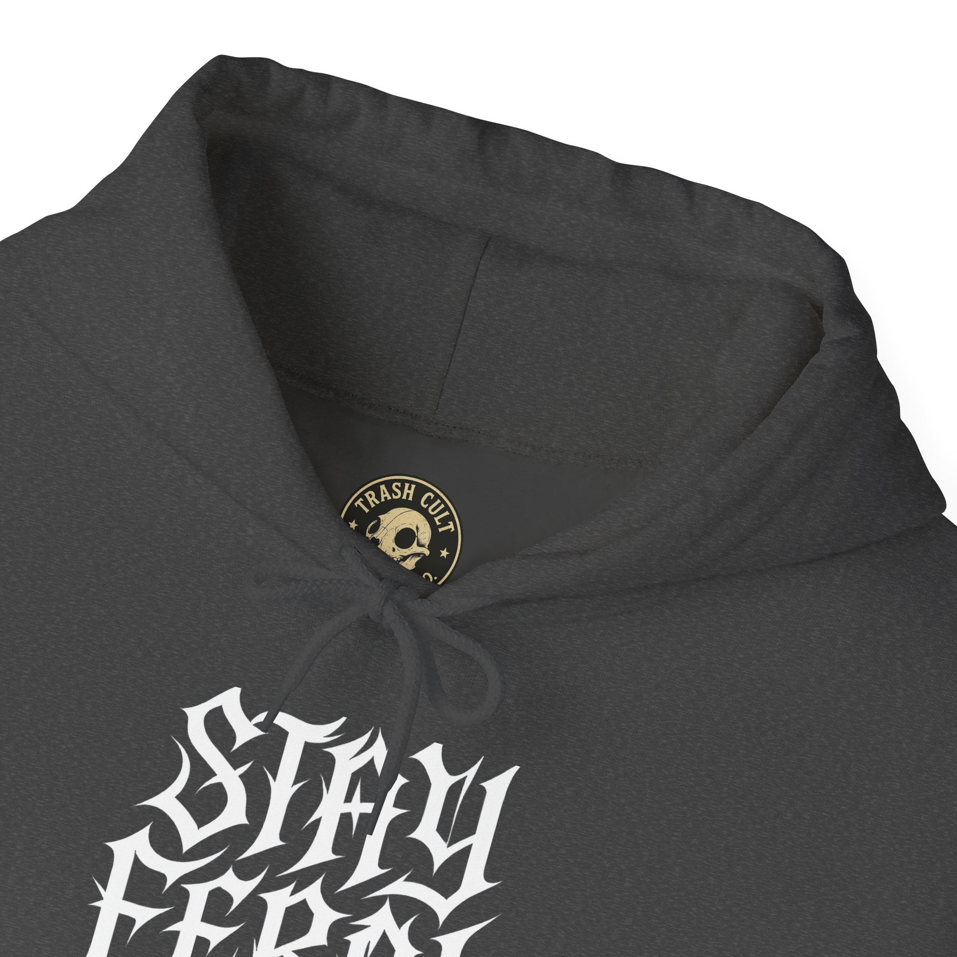 Stay Feral Gothic Hoodie – Trash Cult Supply Co Unisex Pullover