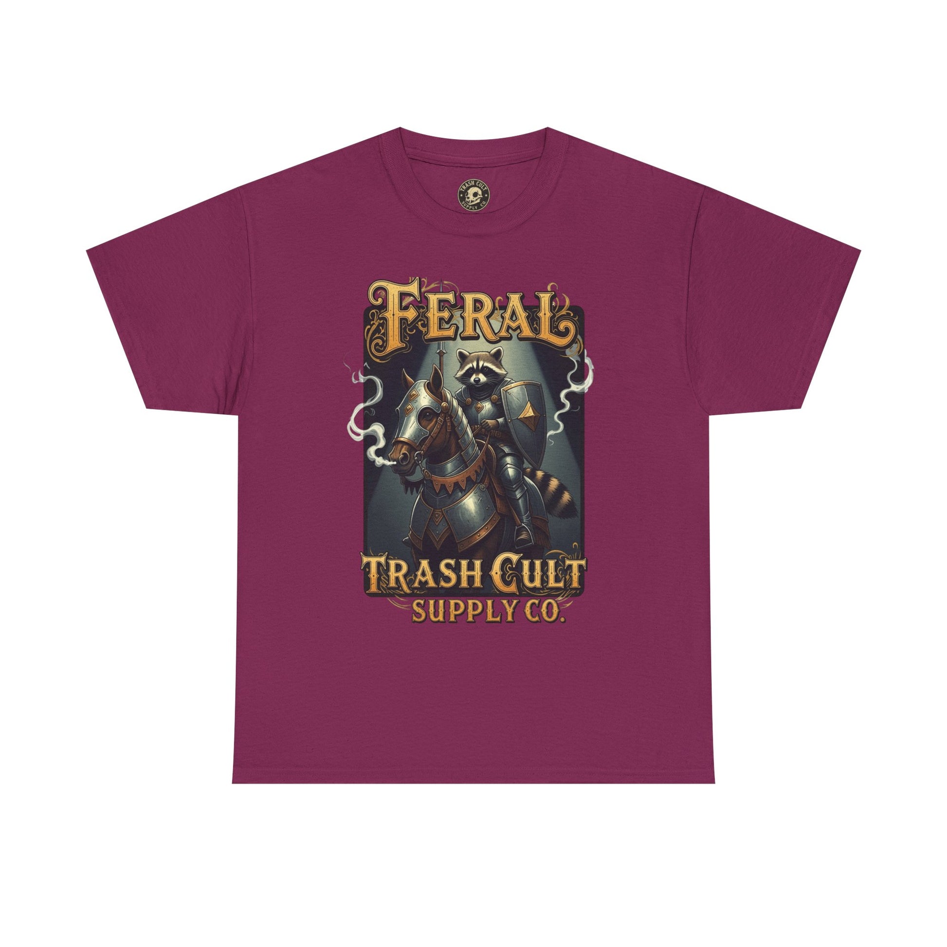 Feral Trash Cult Tee, Unisex Graphic Tee, Cool T-Shirt, Unique Funny Apparel, Gift for Eco Warriors, Casual Wear, Festival Clothing