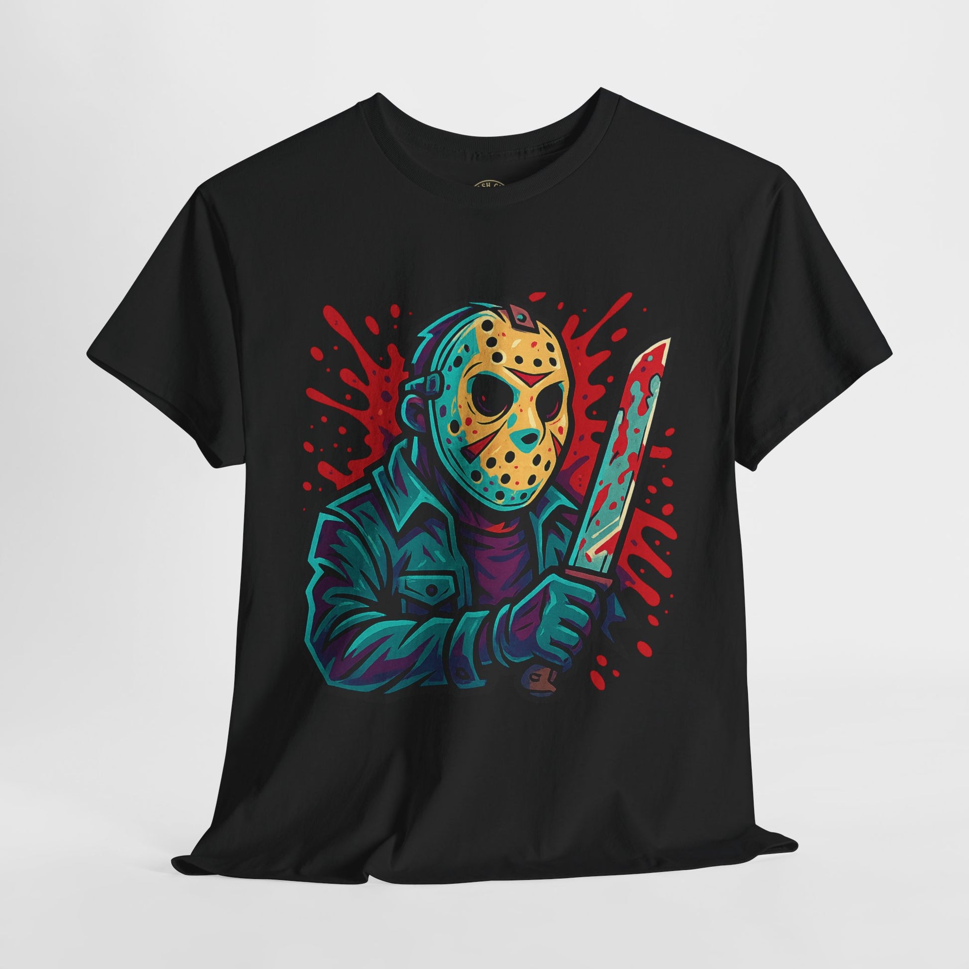 Jason Voorhees Graffiti Shirt – New School Horror Art on Gildan 5000