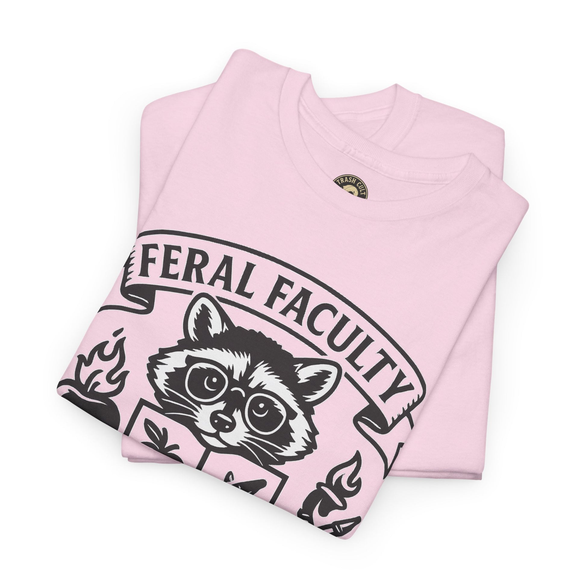 Feral Faculty Tee, Fun Teacher Shirt, Animal Lover Gift, Cool Graphic Tee, Casual Everyday Wear, Unisex Cotton T-Shirt