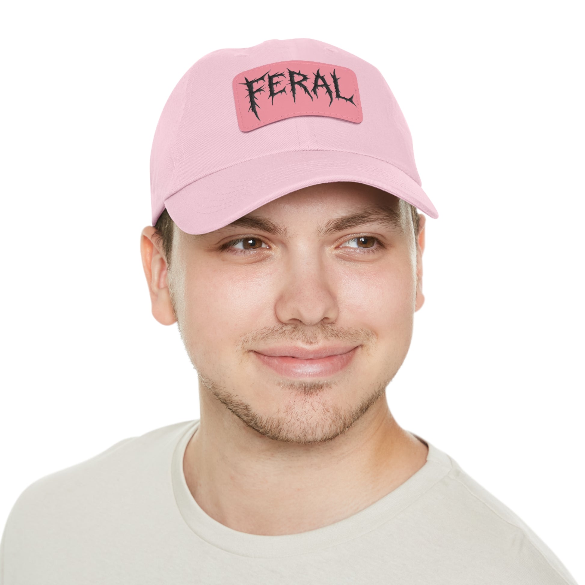 FERAL Embroidered Leather Patch Hat – Trash Cult Supply Co.