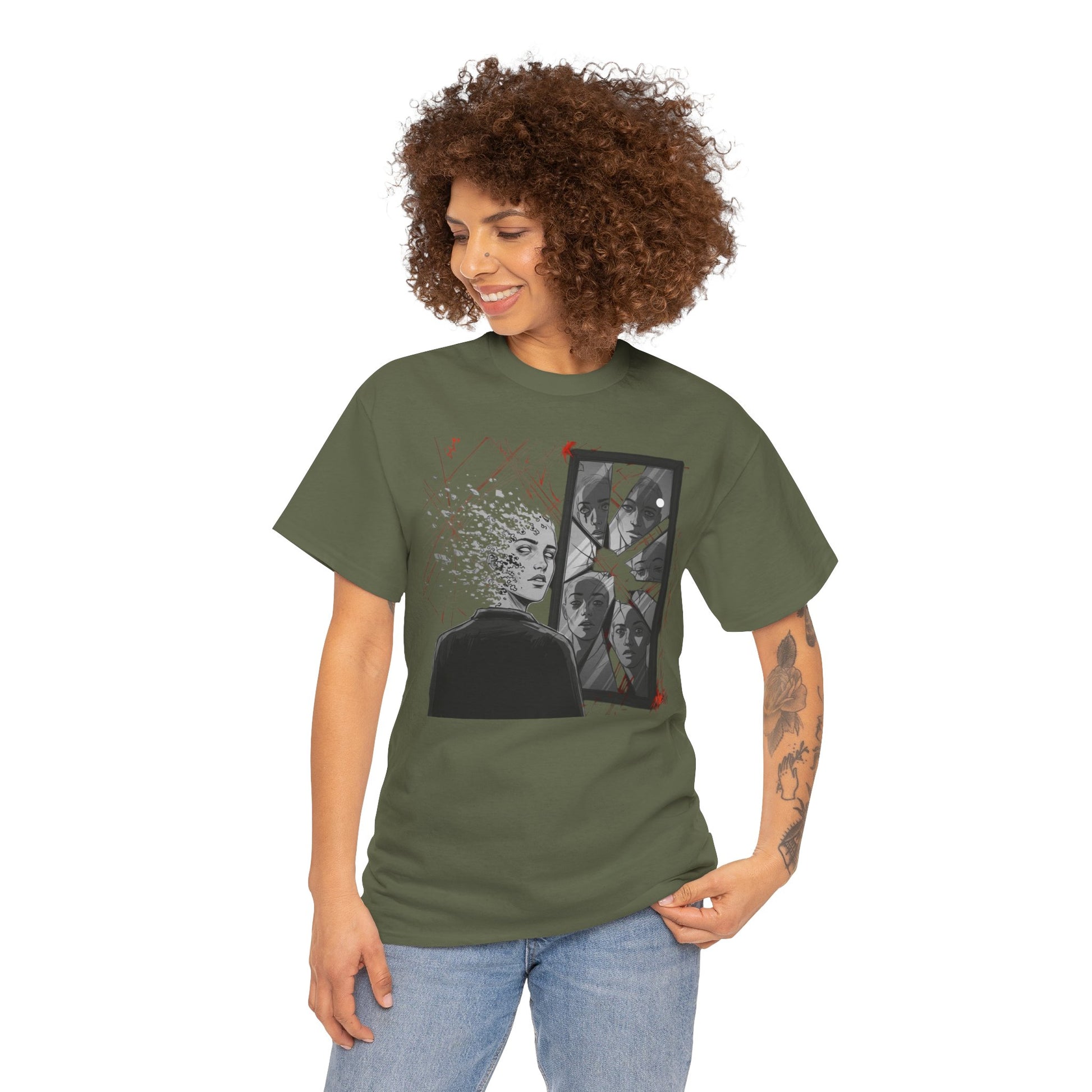 Xian Allen x Trash Cult Shirt – “Don’t Look Too Close” | Surreal Dark Art T-Shirt
