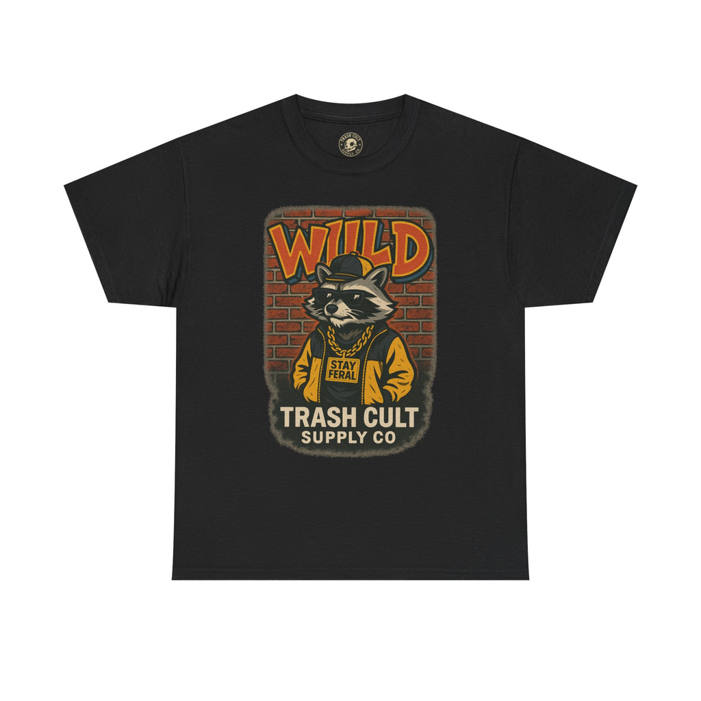 Wild Trash Cult Unisex Tee, Retro Animal T-Shirt, Graphic Tee, Eco-Conscious Apparel, Gift for Nature Lovers, Casual Streetwear