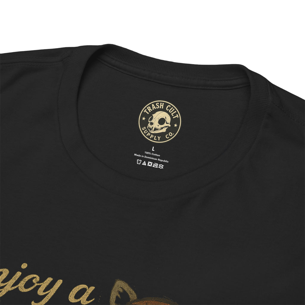 Feral Cola Shirt – Vintage Raccoon Parody Tee – Survival Humor on Gildan 5000