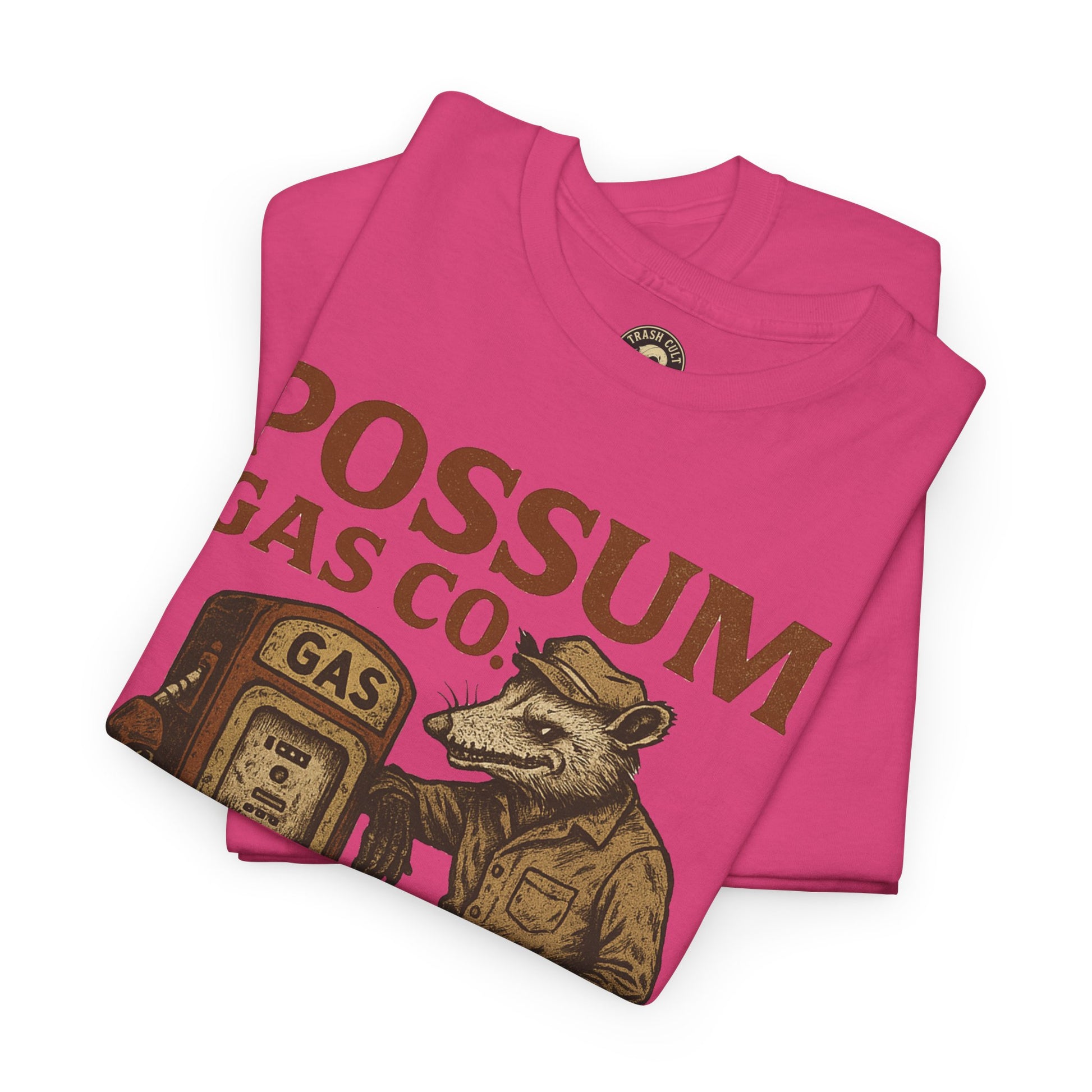 Possum Gas Co. Vintage Feral Mechanic Shirt – Trash Cult Supply Co. – Gildan 5000