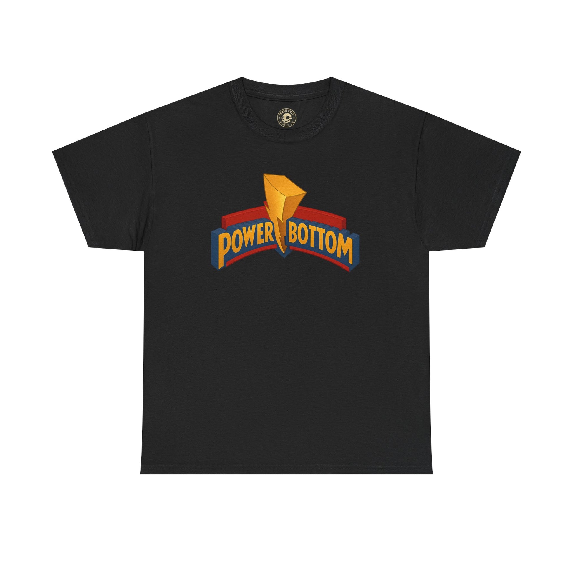 Power Bottom Vibes T-Shirt – Bold LGBTQ+ Pride Graphic Tee | Unisex Heavy Cotton Empowerment Shirt