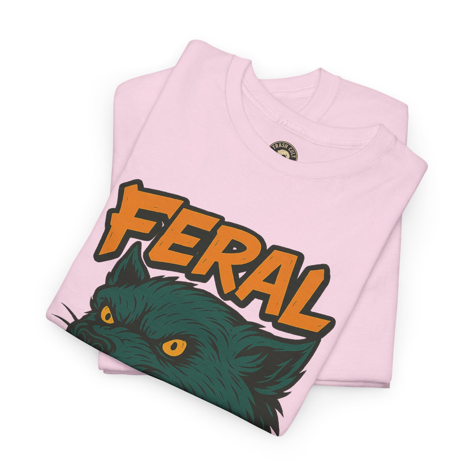 FERAL Wolverine Shirt – Trash Cult Graffiti Tee (Gildan 5000)