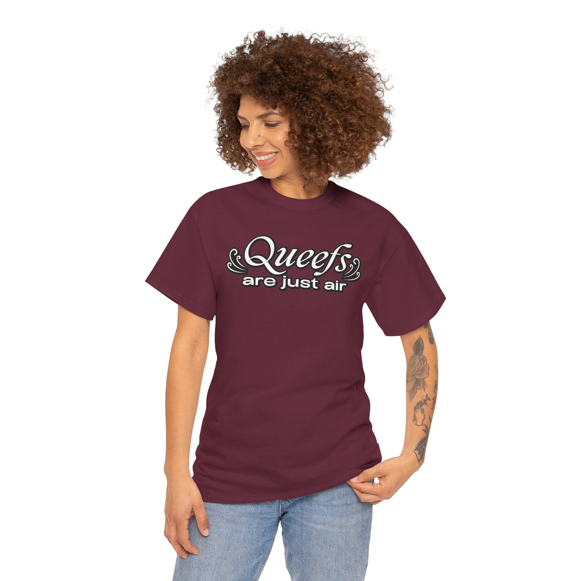 "Queefs Are Just Air" Funny Statement T-Shirt – Bold Graphic Tee