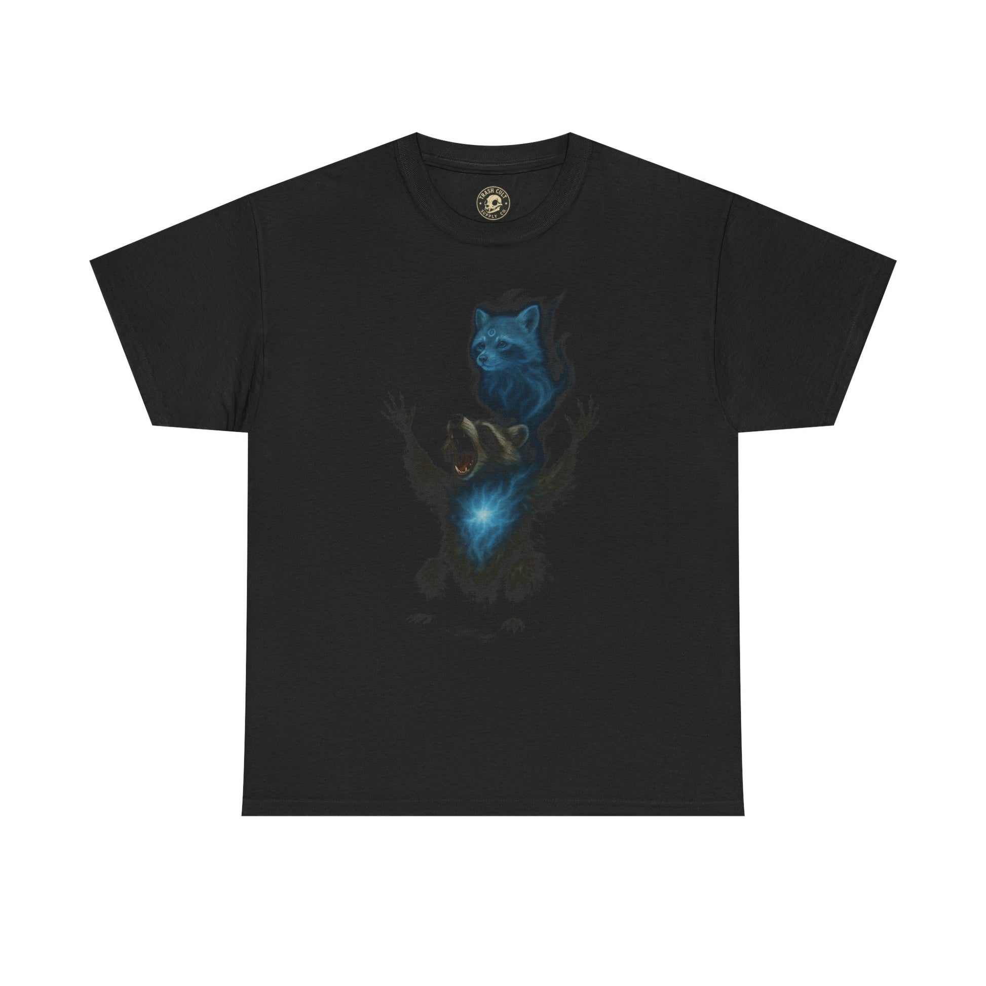 Divine Raccoon Soul Shirt – Mystical Third Eye Spirit Animal Tee