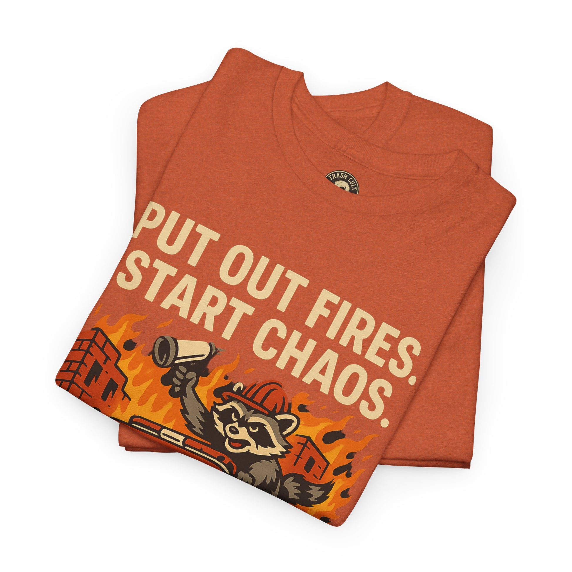 Put Out Fires Start Chaos Unisex Heavy Cotton Tee | Funny Firefighter Shirt | Casual Wear | Gift for Firefighter Lovers, Firefighter [...]