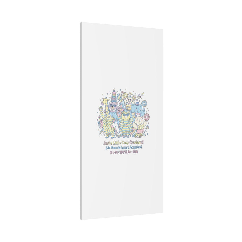 Cozy Craziness Canvas | mildly unhinged cute, whimsical weird