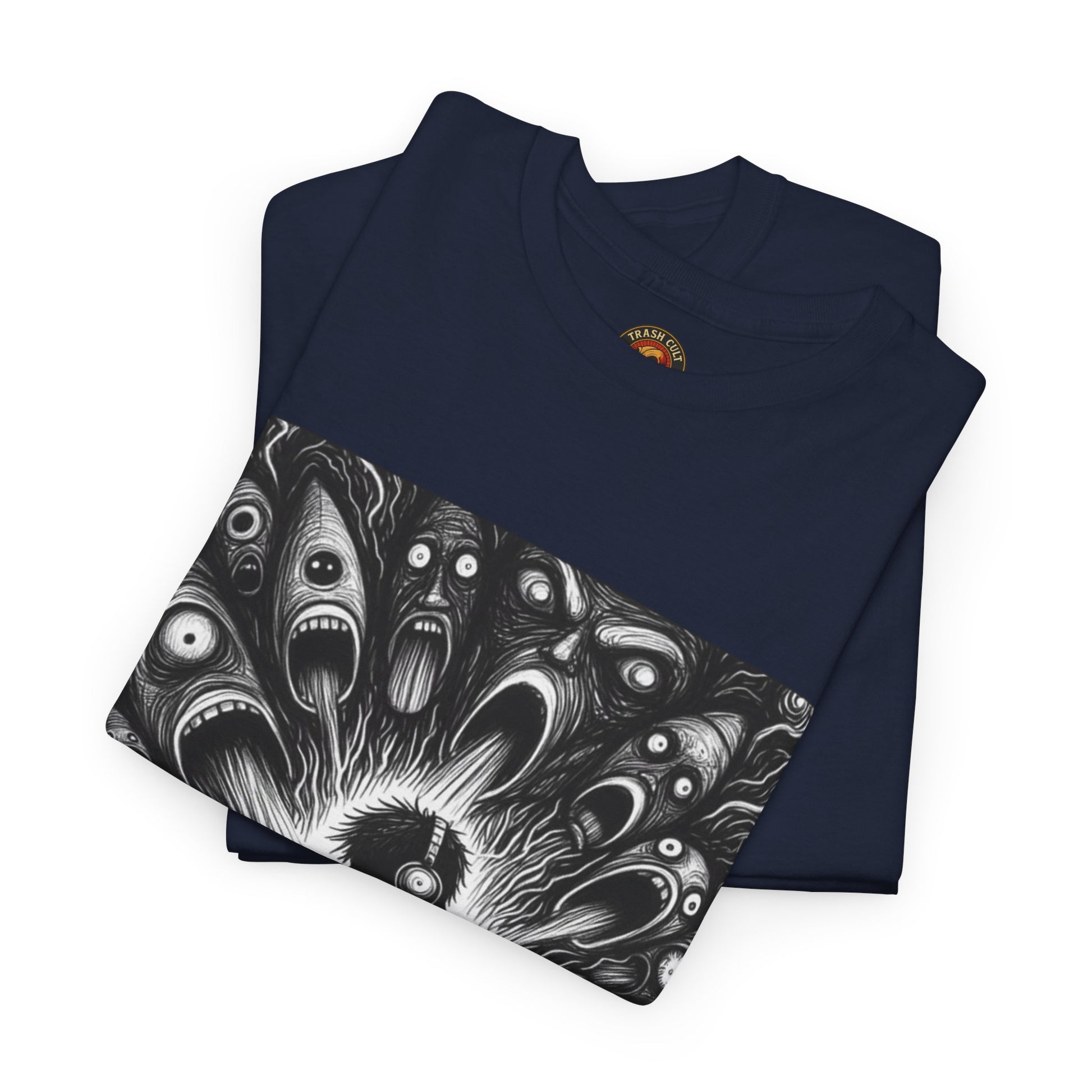 Xian Allen x Trash Cult Shirt – “Turn It Up Louder” | Screaming Chaos Headphones Tee