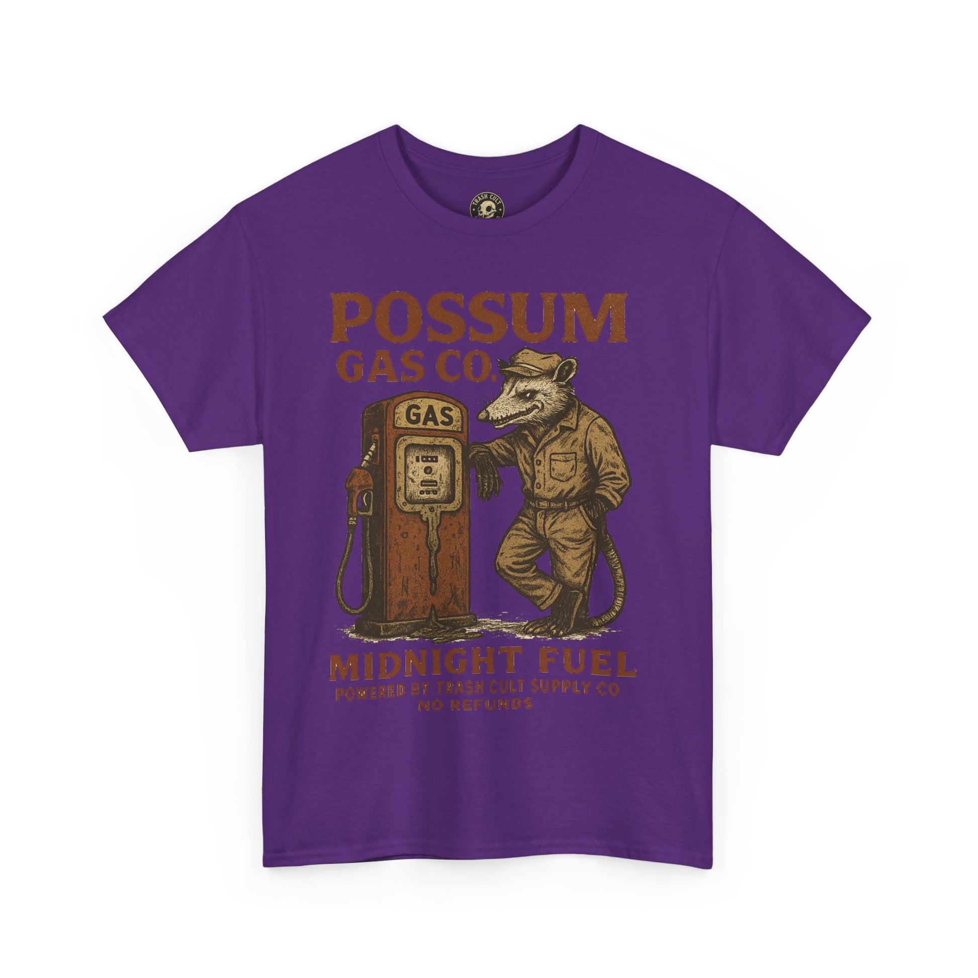 Possum Gas Co. Vintage Feral Mechanic Shirt – Trash Cult Supply Co. – Gildan 5000