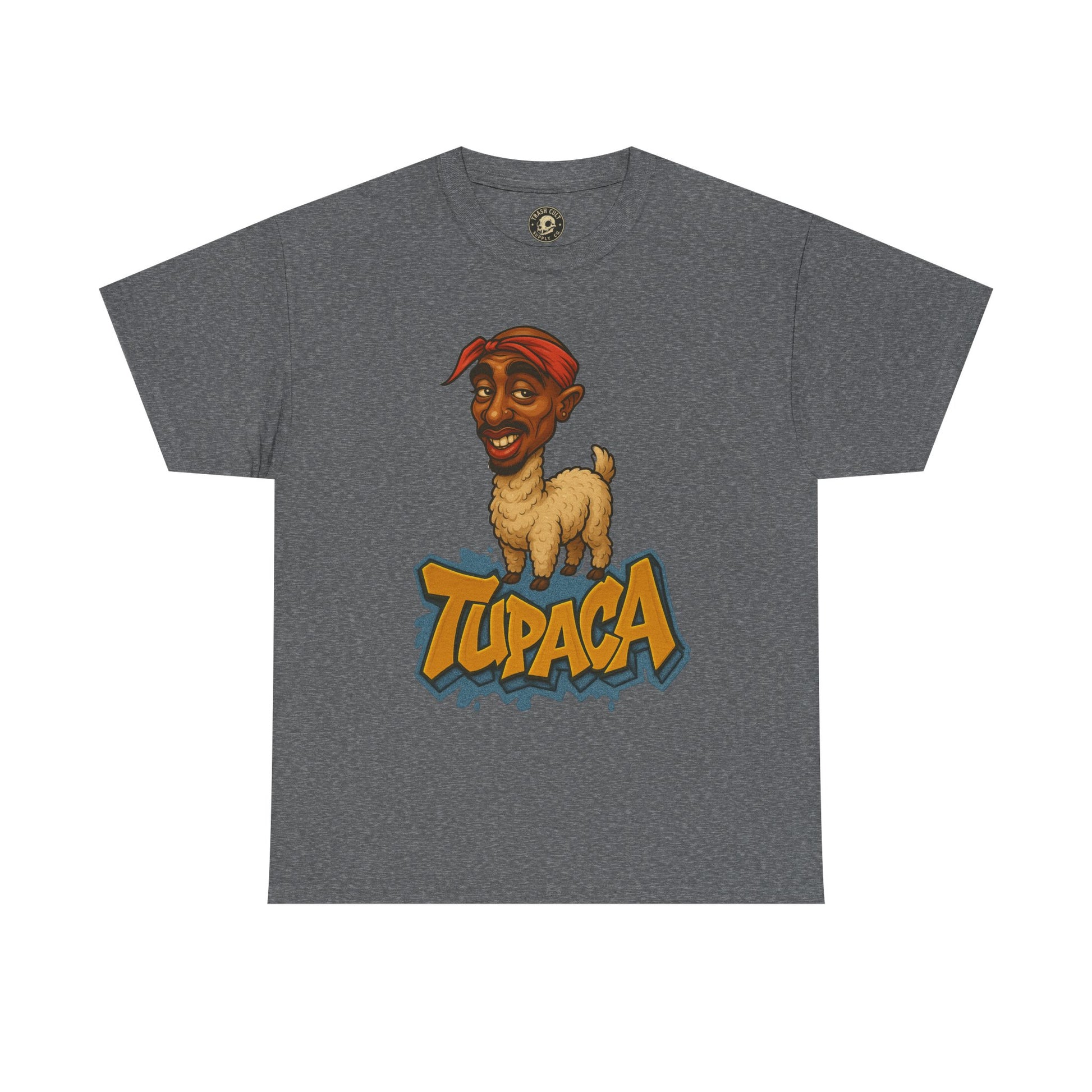 Tupaca Graphic Tee - Fun Unisex Cotton Shirt, Quirky Gift for Music Lovers, Streetwear Fashion, Cool Casual Wear, Hip Hop Band Merch