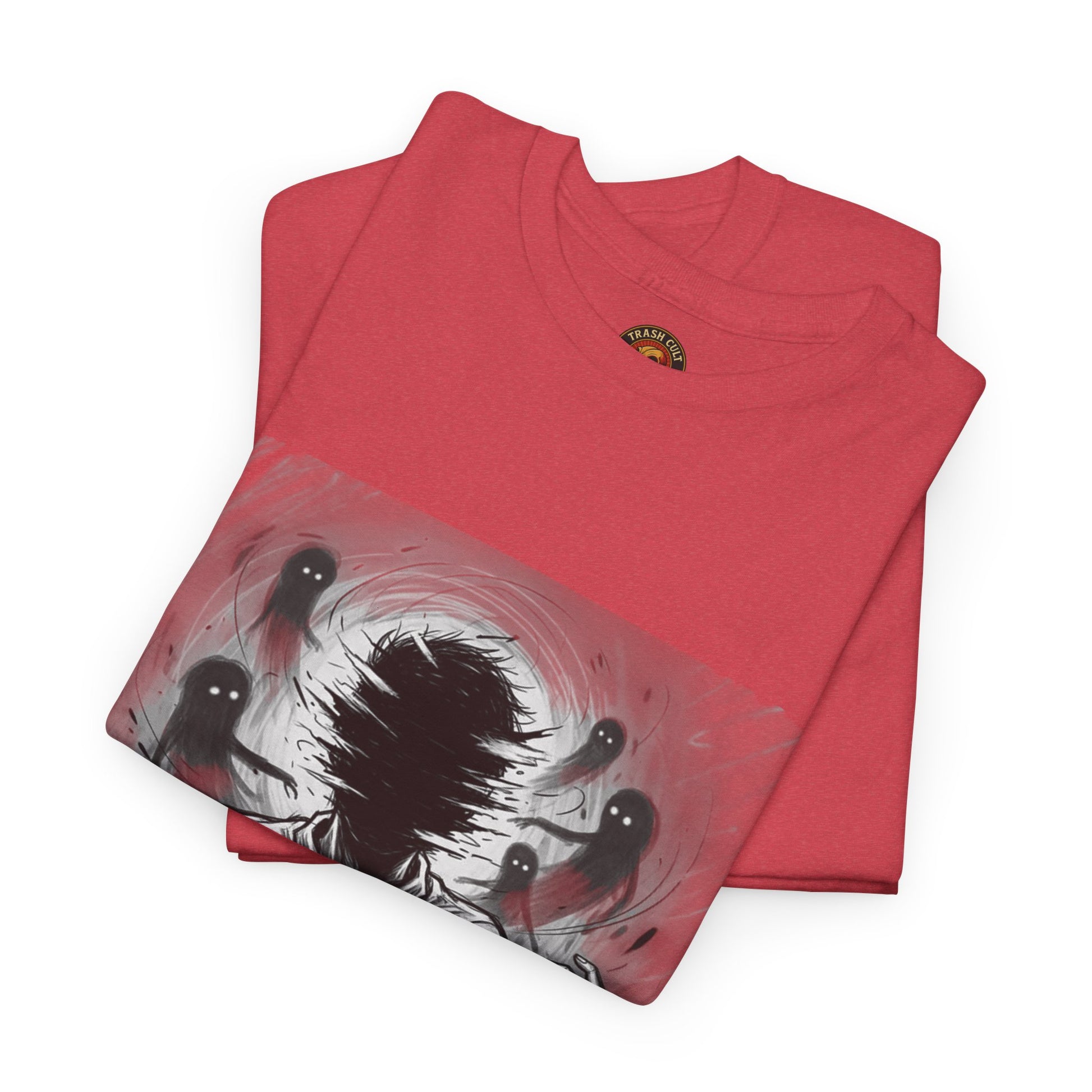 Xian Allen x Trash Cult Shirt – “Don’t Let Them In” | Ghost Spiral Emotional Horror Tee