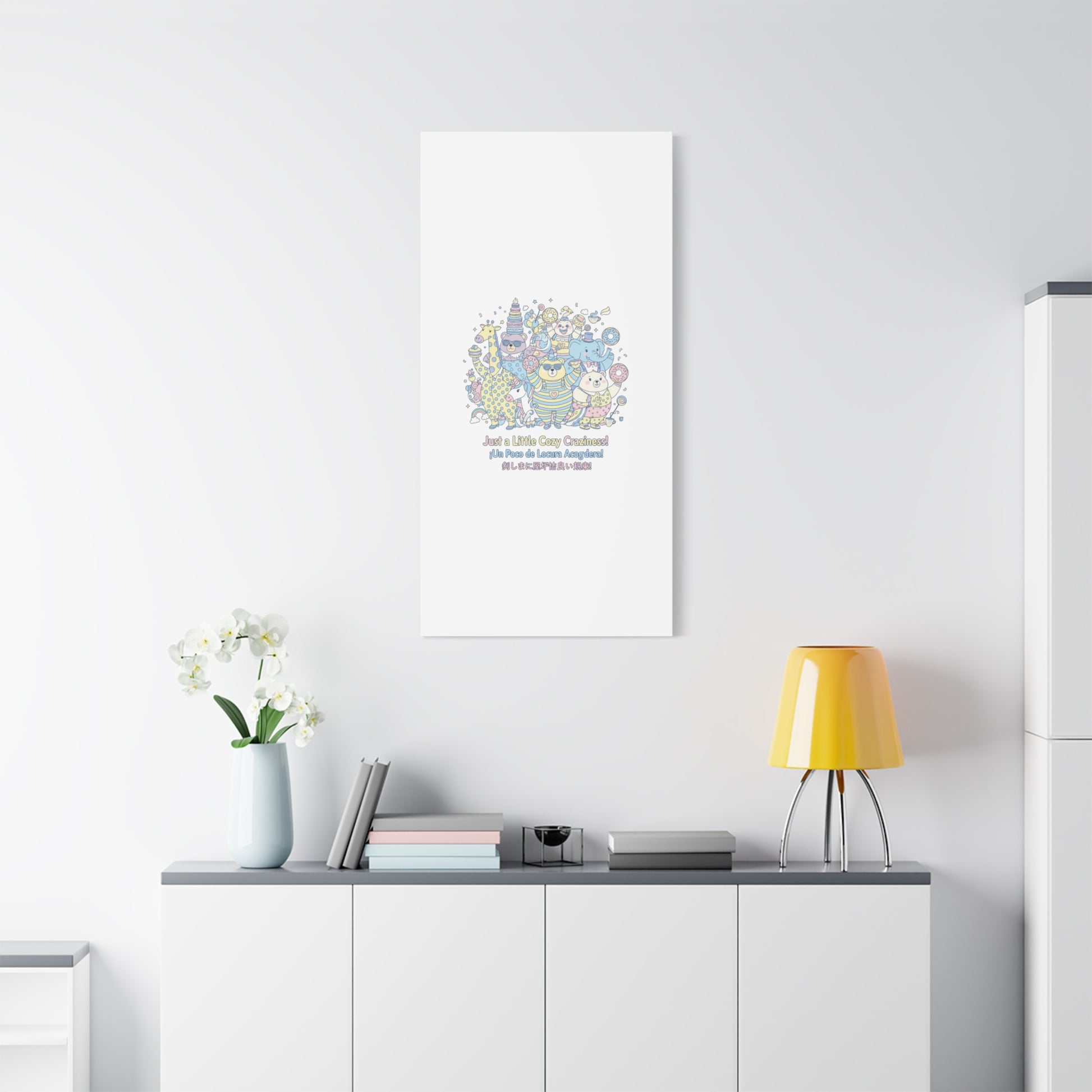 Cozy Craziness Canvas | mildly unhinged cute, whimsical weird