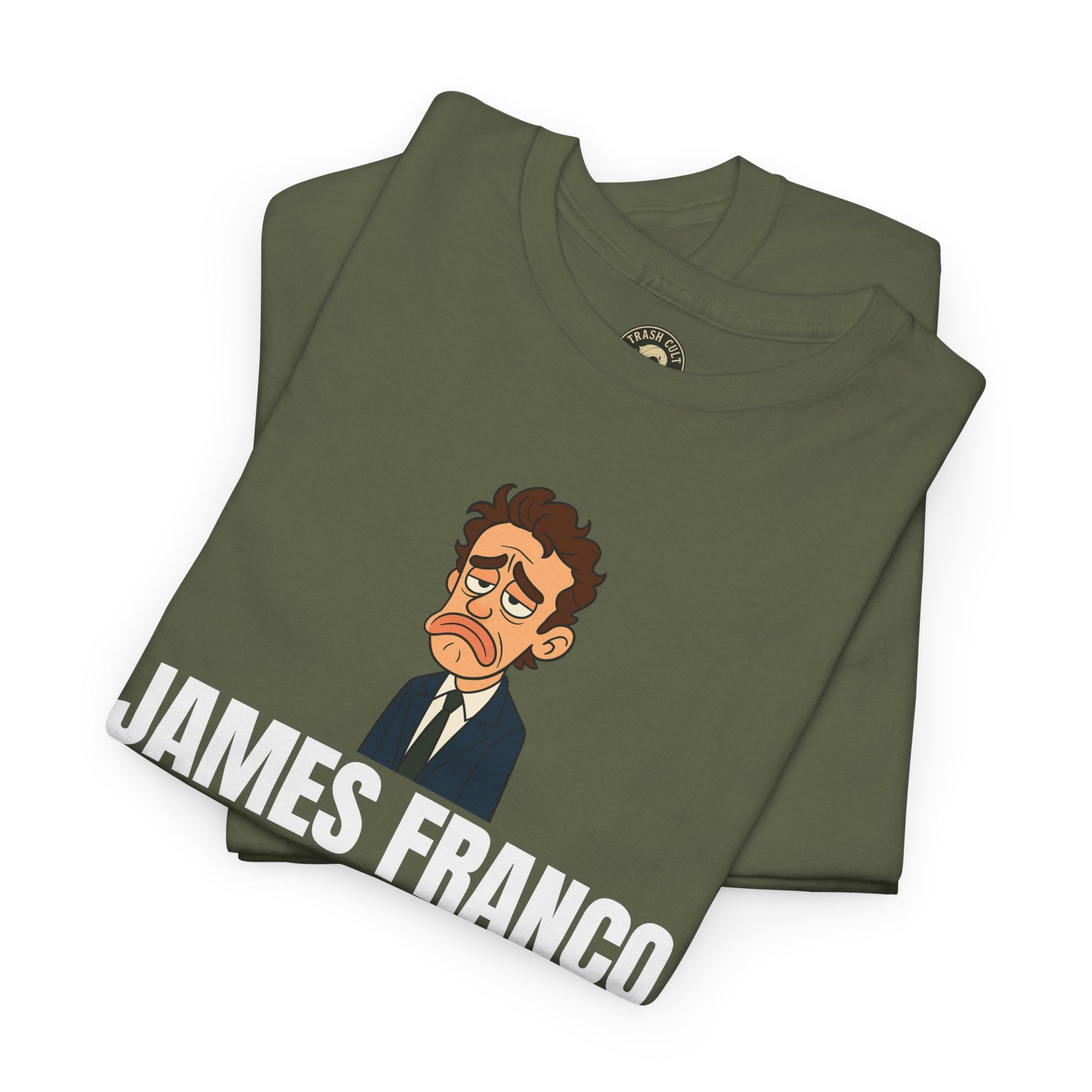 Disappointed James Franco Parody Shirt – “Saved My Life, Got a Lousy Handjob” Funny Cartoon Tee