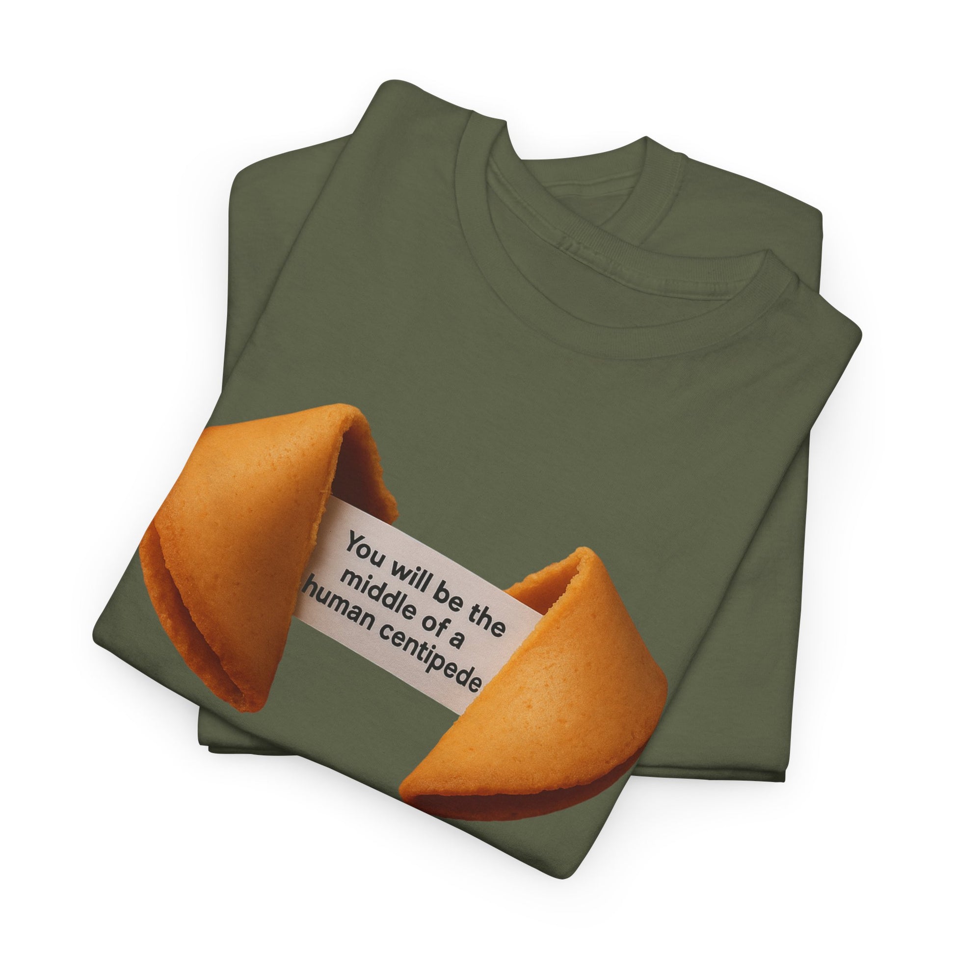 Fortune Cookie Unisex Heavy Cotton Tee - Positive Vibes Shirt