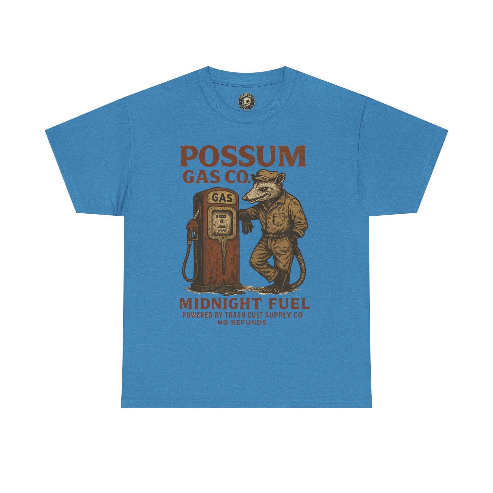 Possum Gas Co. Vintage Feral Mechanic Shirt – Trash Cult Supply Co. – Gildan 5000