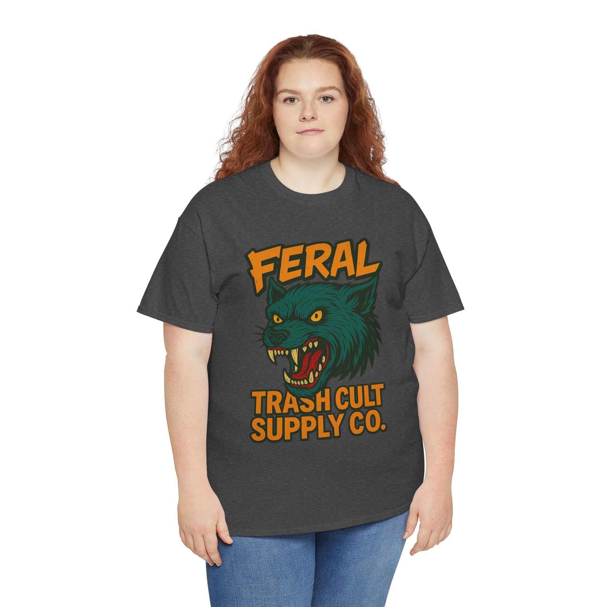 FERAL Wolverine Shirt – Trash Cult Graffiti Tee (Gildan 5000)