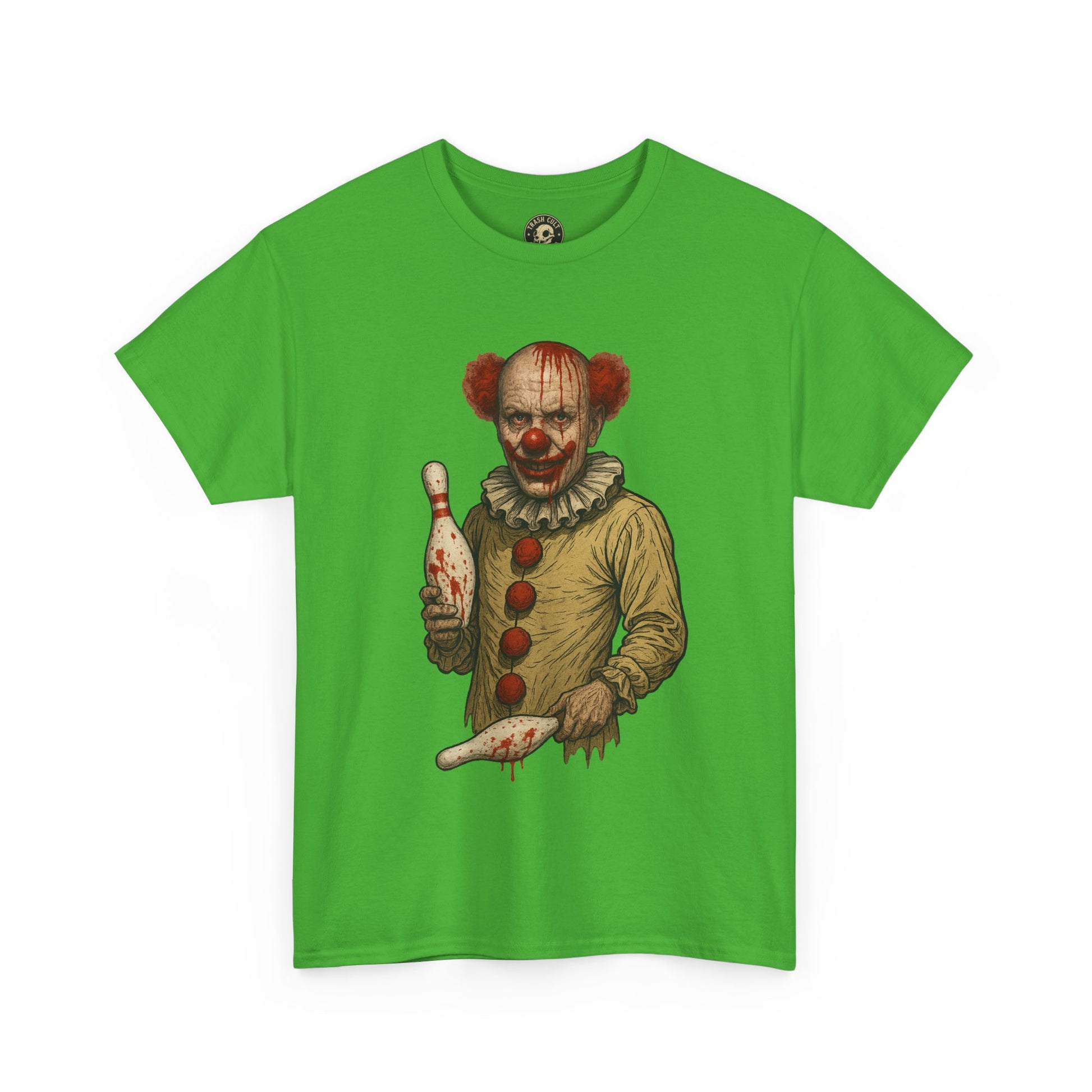 Spooky Clown Unisex Tee | Horror Fan Shirt, Halloween Costume, Graphic Tee, Horror Movie Merchandise, Unique Gift