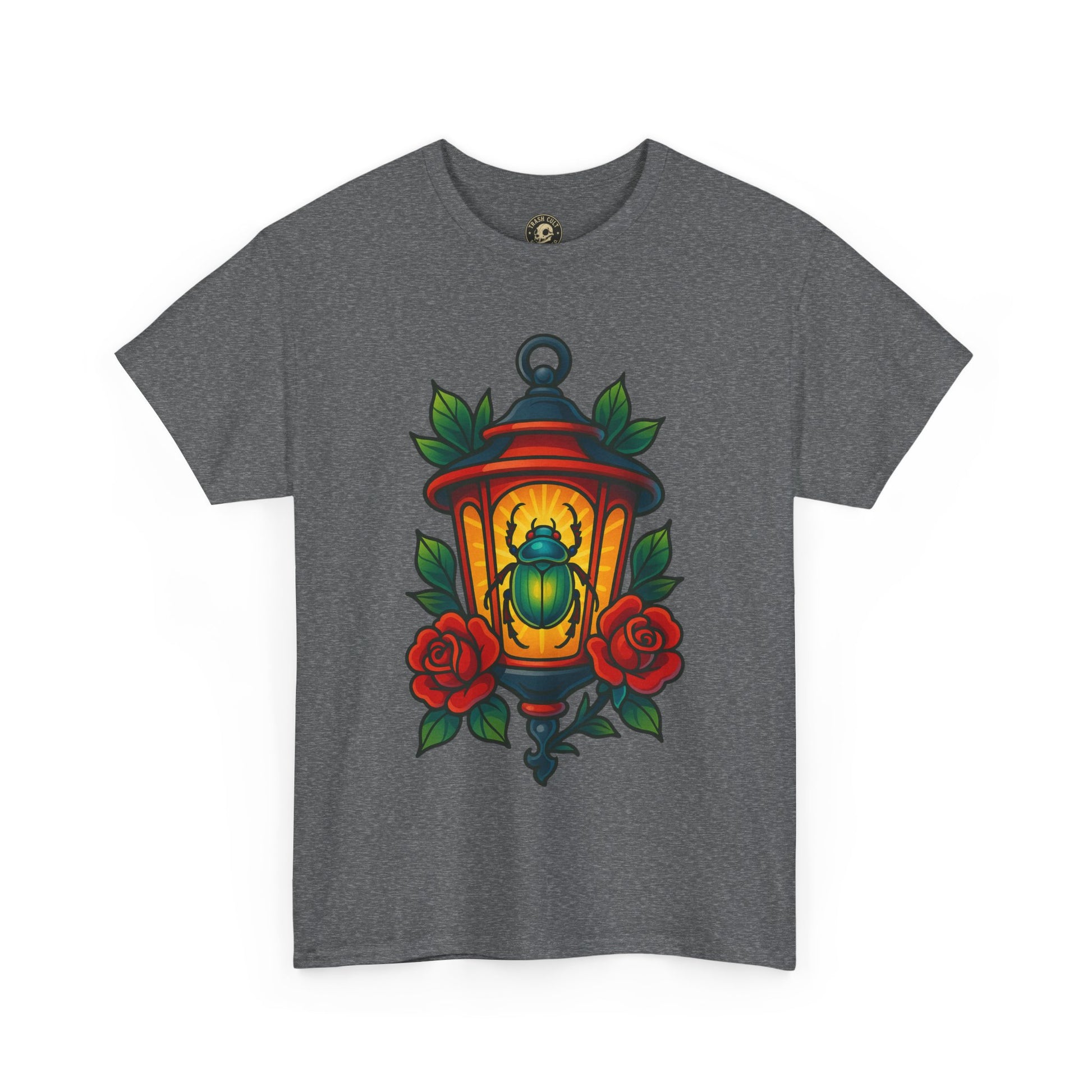 Vintage Lantern Beetle Unisex Heavy Cotton Tee - Eccentric Nature Lover Gift, 90s Aesthetic T-Shirt, Botanical Art Apparel, Summer [...]