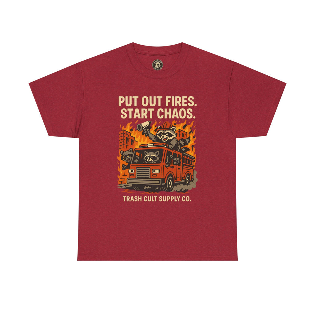 Put Out Fires Start Chaos Unisex Heavy Cotton Tee | Funny Firefighter Shirt | Casual Wear | Gift for Firefighter Lovers, Firefighter [...]