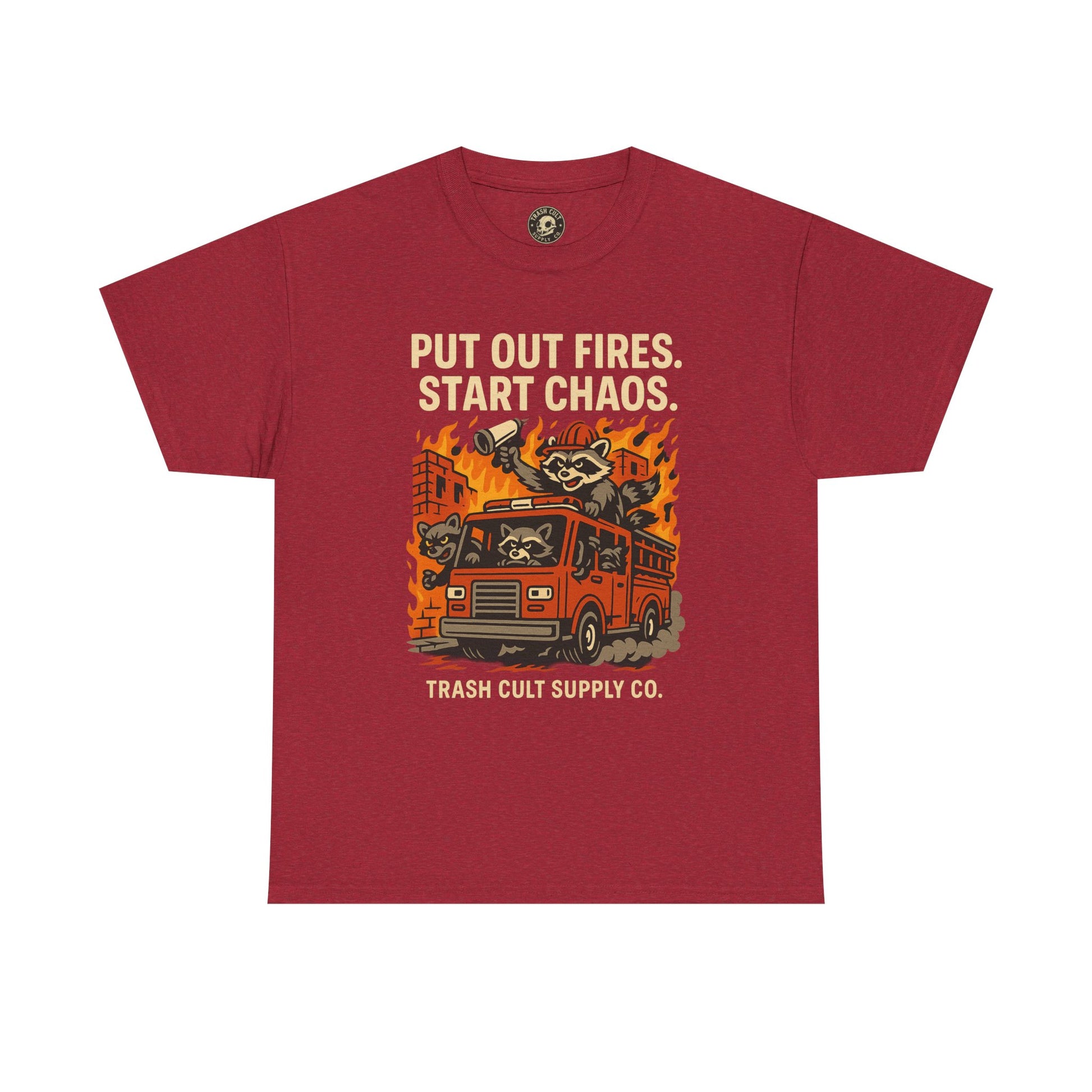Put Out Fires Start Chaos Unisex Heavy Cotton Tee | Funny Firefighter Shirt | Casual Wear | Gift for Firefighter Lovers, Firefighter [...]