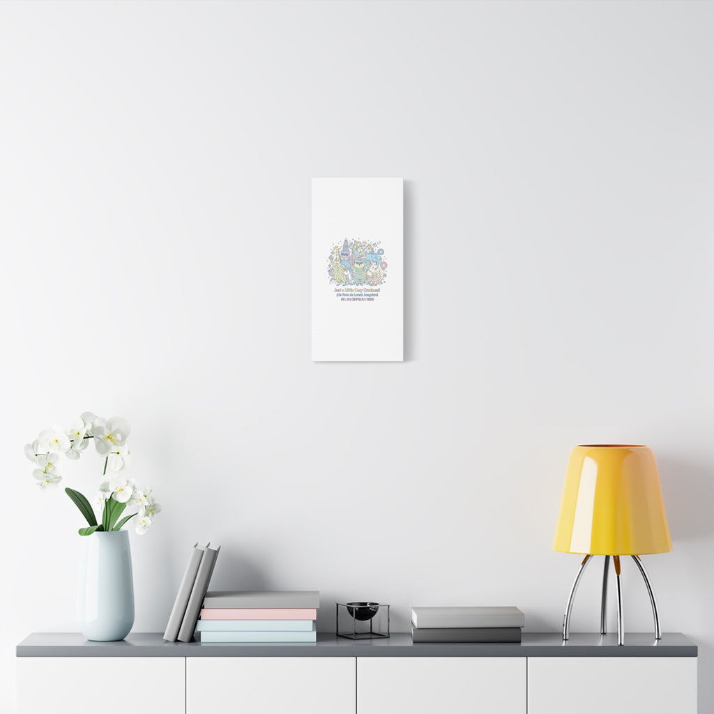 Cozy Craziness Canvas | mildly unhinged cute, whimsical weird