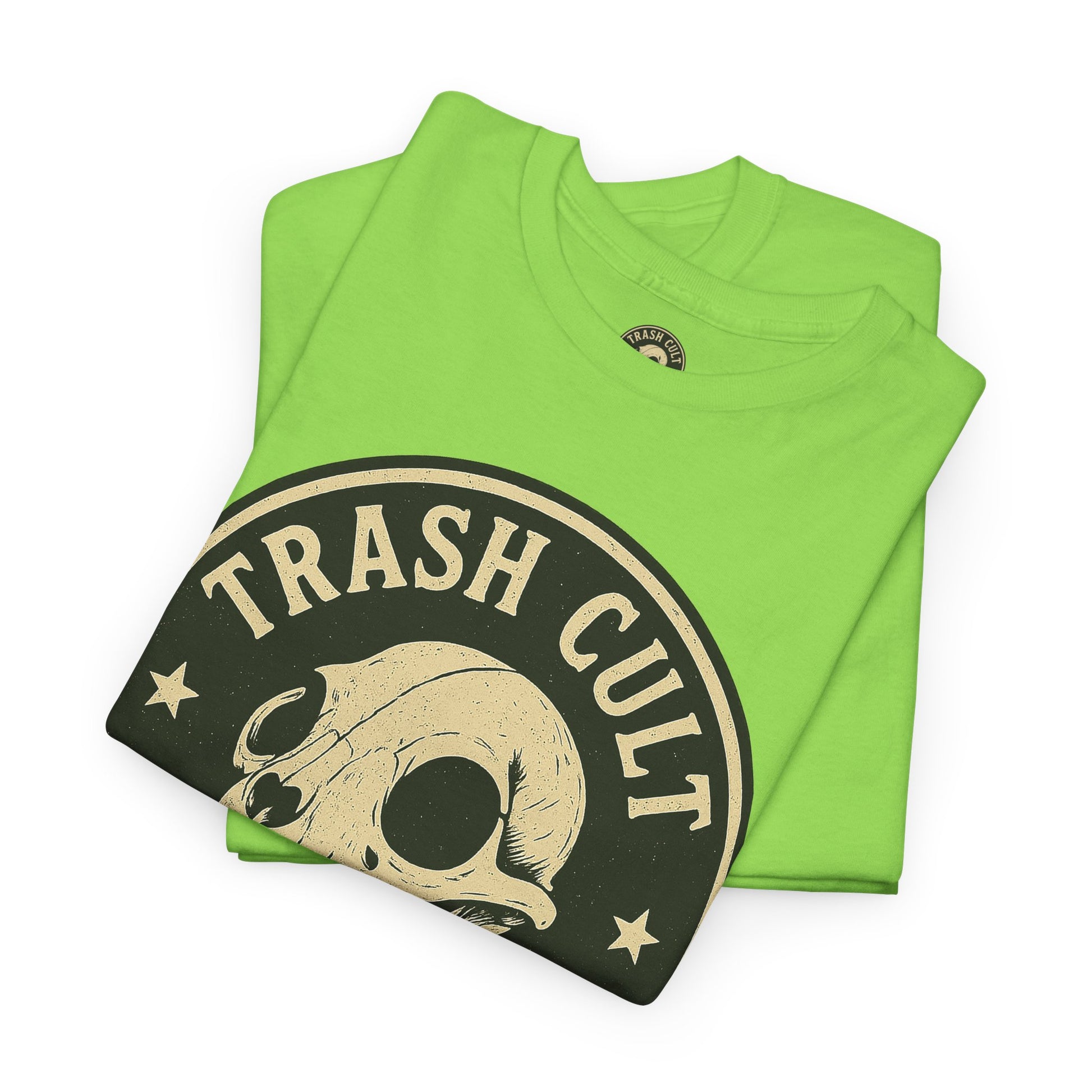 Trash Cult Skull - Stay Feral Culture Vibe, Streetwear Gift, Casual Outfit, Festival Wear, Trendy Apparel, Unique Present